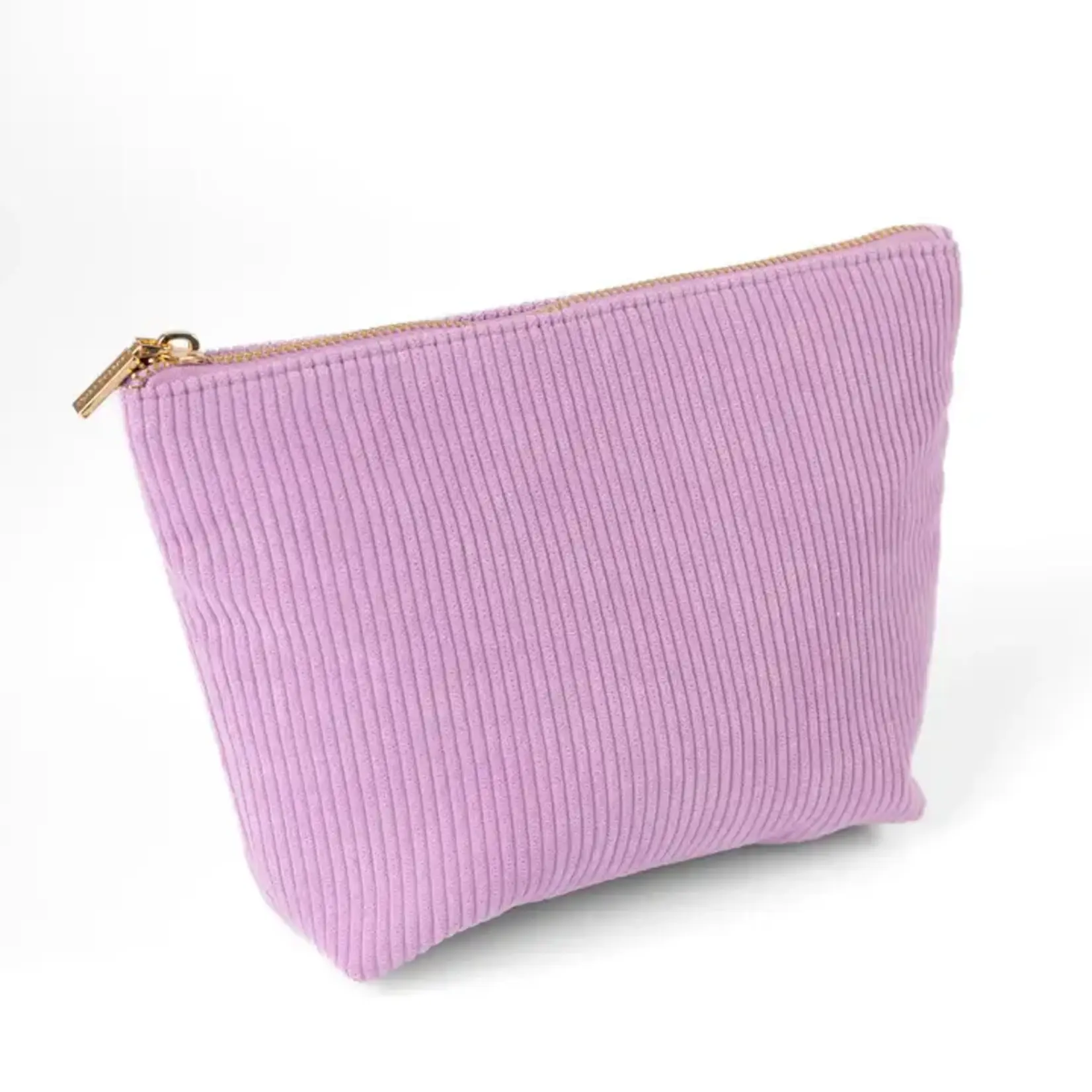 Elyse Breanne Designs Lilac Corduroy Carry-All Pouch