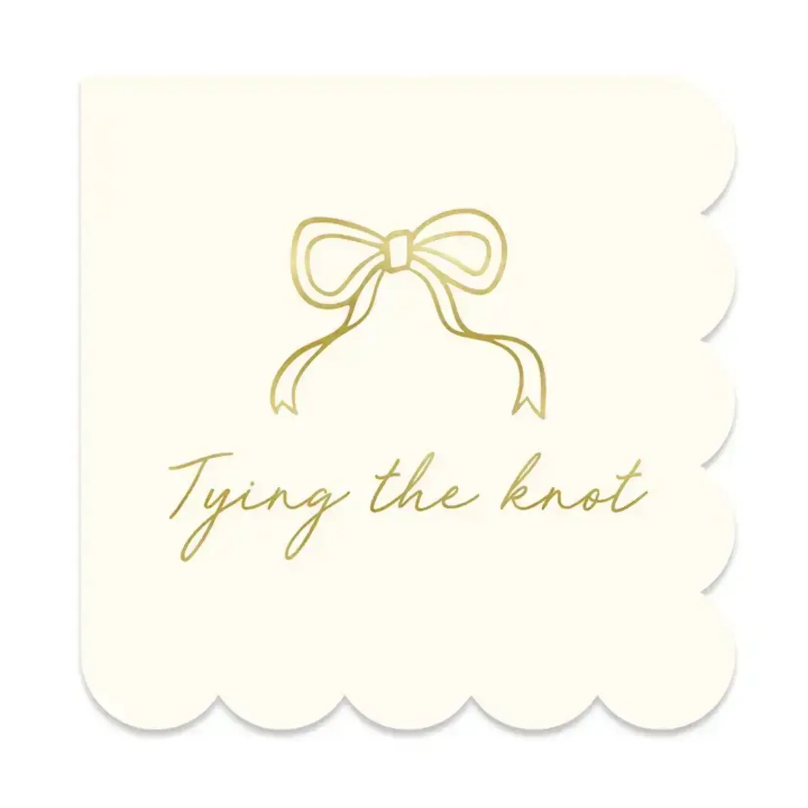 My Mind's Eye Tying the Knot Cocktail Napkin