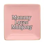 Properly Improper Square Trinket Tray - Mommy Loves Mahjong