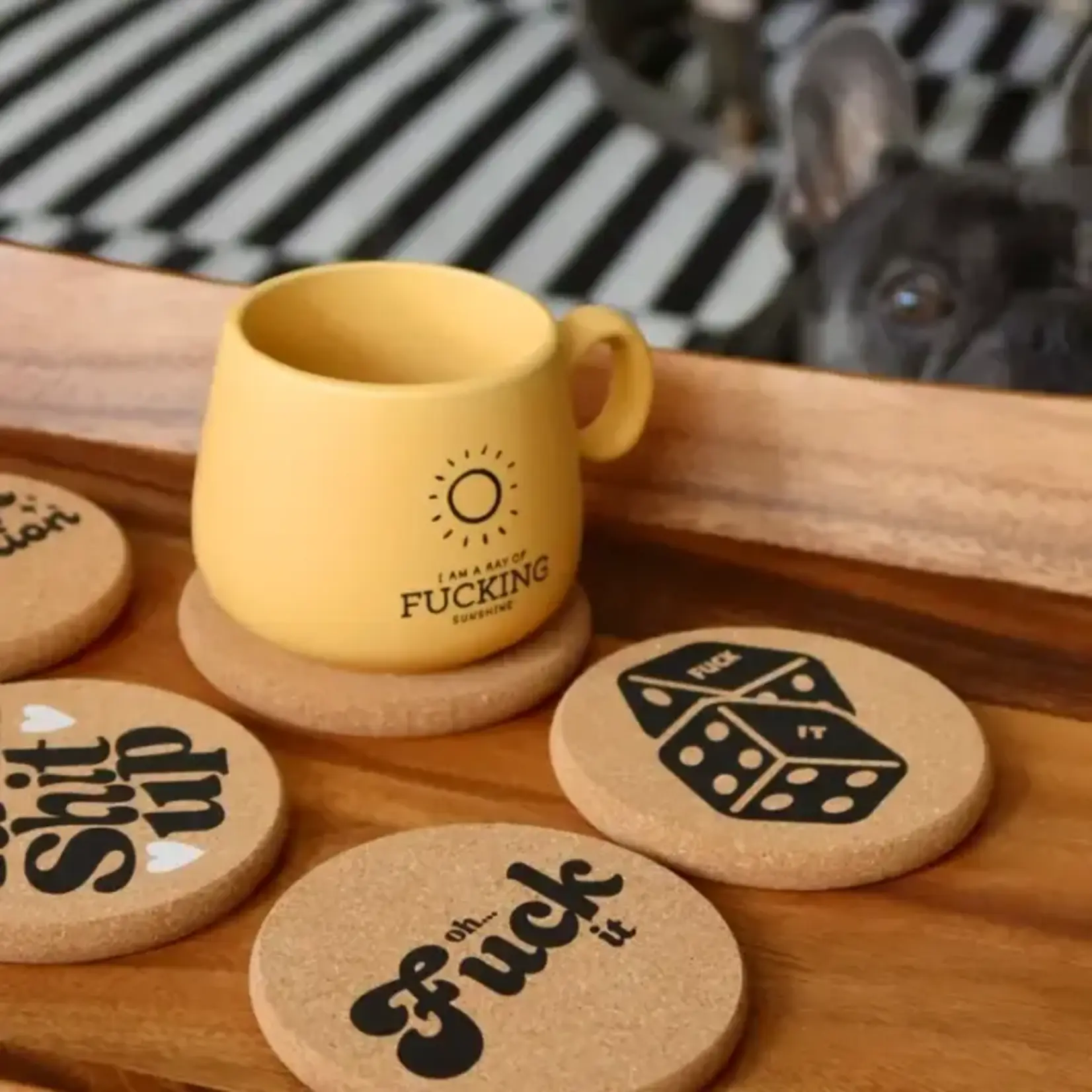 Properly Improper Cappuccino Mug - I Am A Ray Of F*cking Sunshine