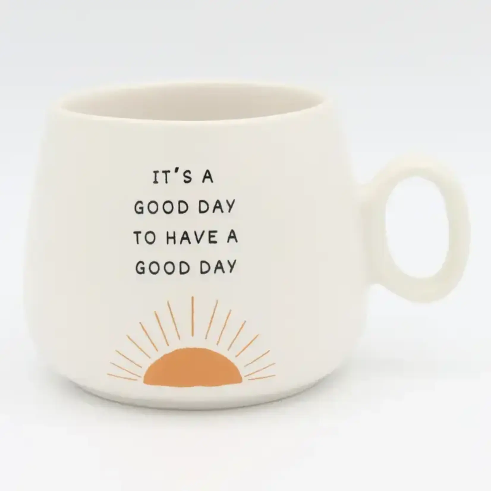 Properly Improper Cappuccino Mug - It's A Good Day