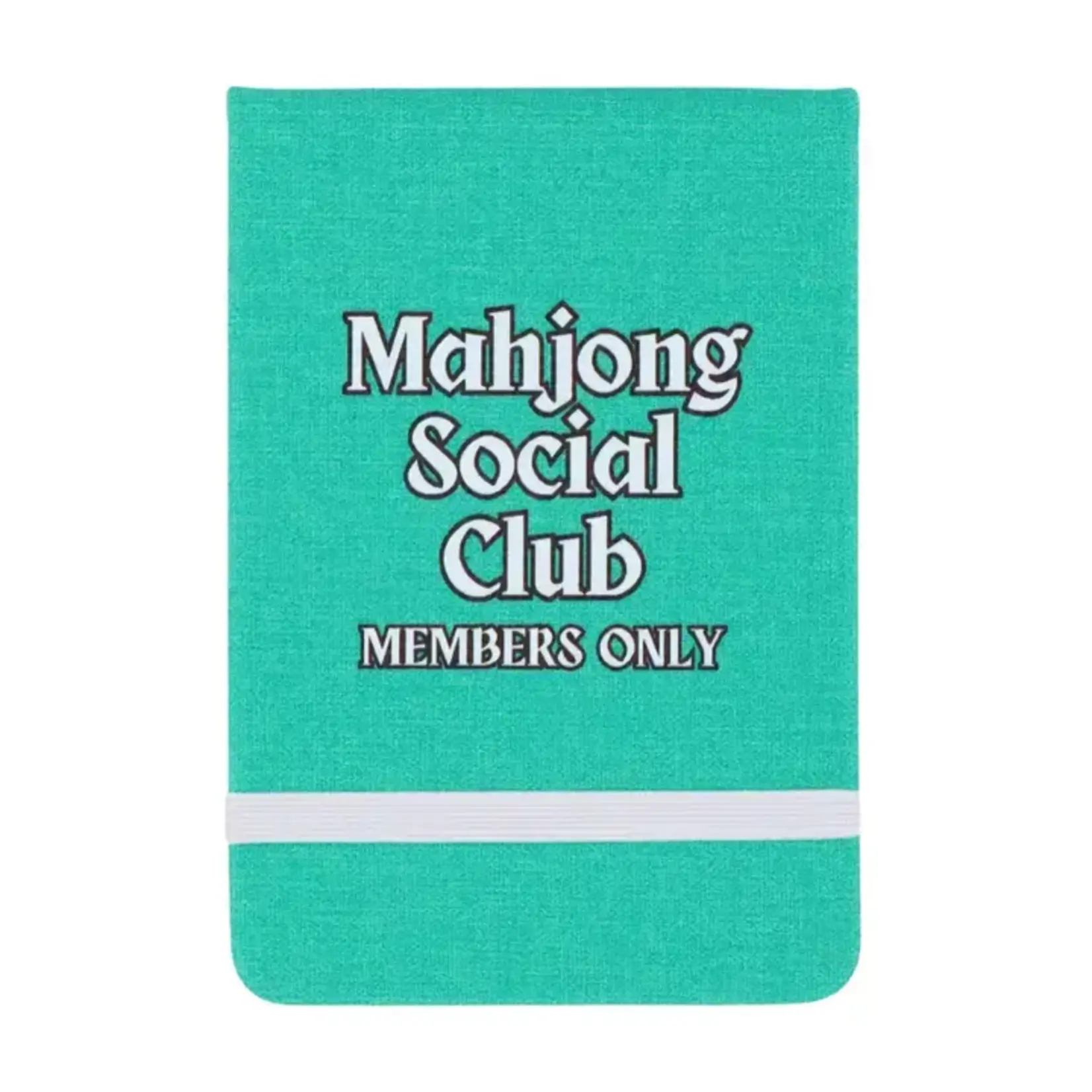 Properly Improper Leatherette Pocket Journal - Mahjong Social Club Members Only