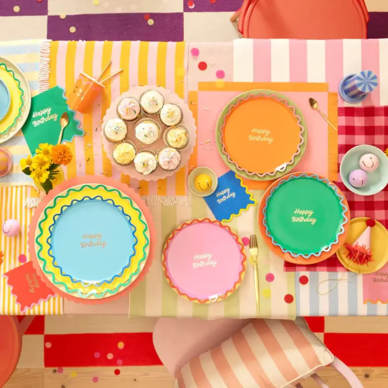 Meri Meri Wiggle Edge Side Plates