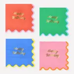 Meri Meri Wiggle Edge Small Napkins
