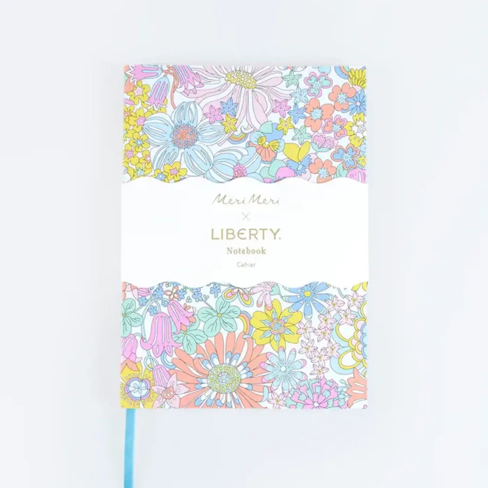 Meri Meri Meri Meri x Liberty Rainbow Garden Softcover Notebook