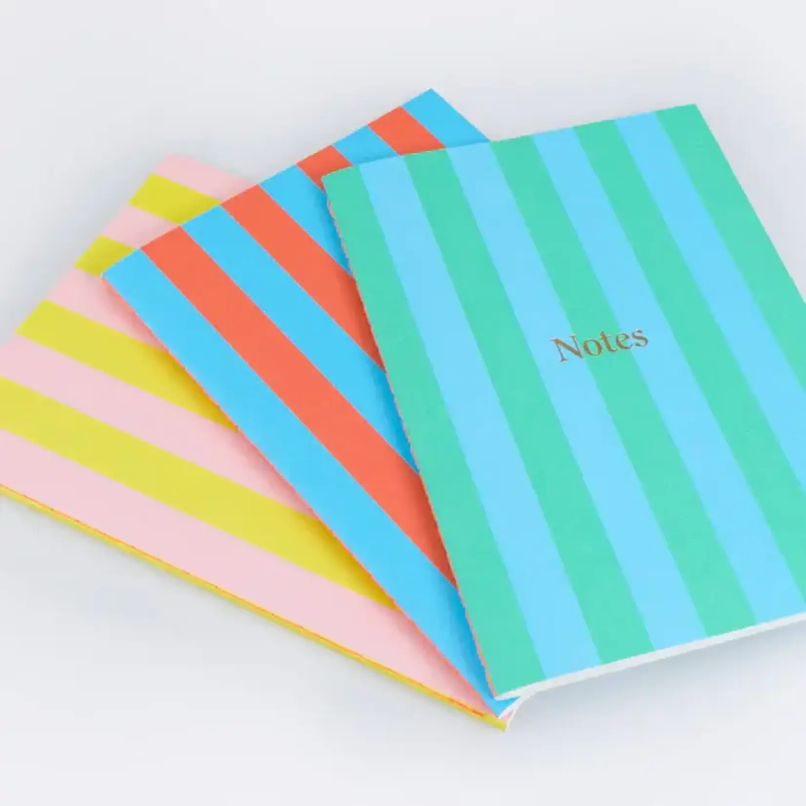 Meri Meri Striped Softcover Notebook Set