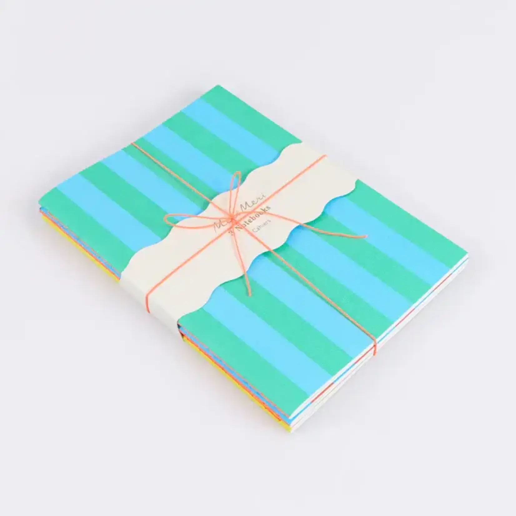 Meri Meri Striped Softcover Notebook Set