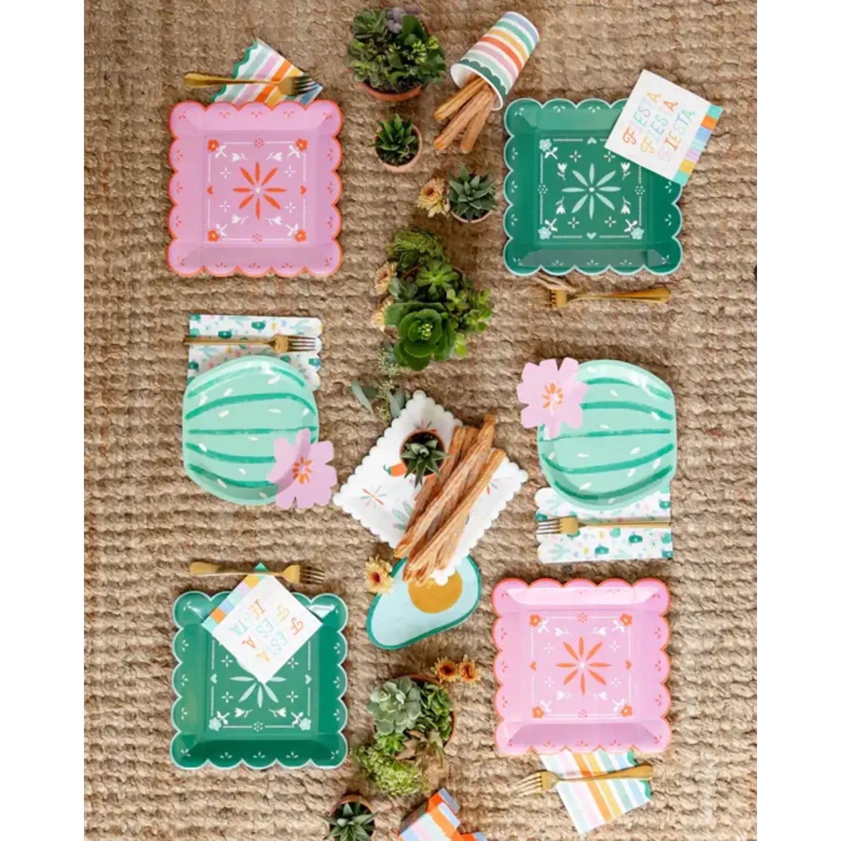 My Mind's Eye Fiesta Papel 10 " Plate Set