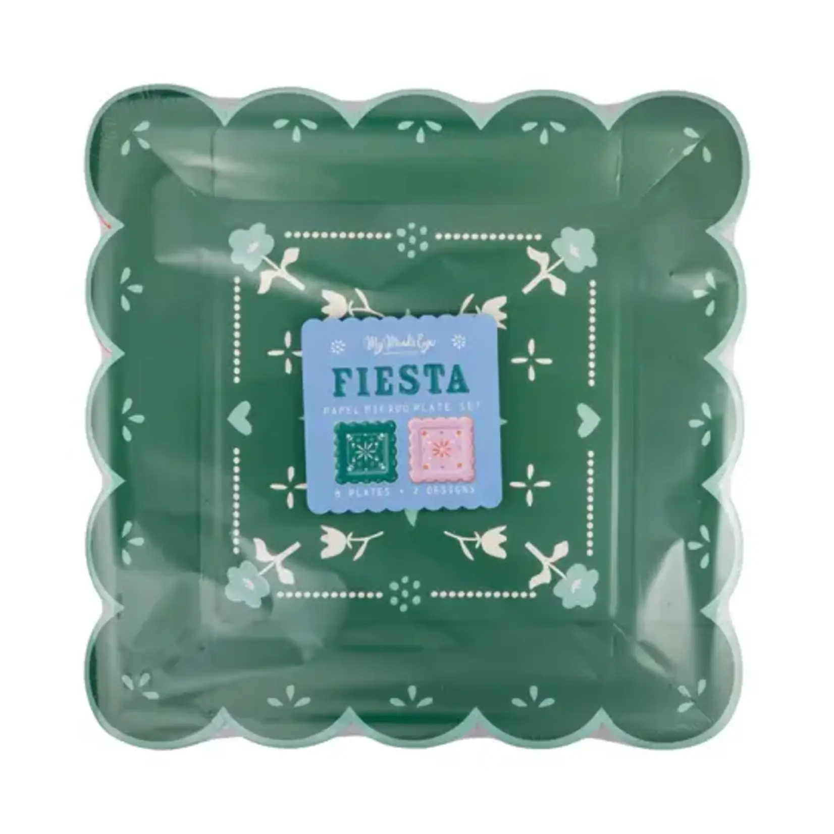 My Mind's Eye Fiesta Papel 10 " Plate Set