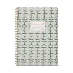 Designworks Ink FSC Mix Credit Large Twin Wire Notebook - Green Vine