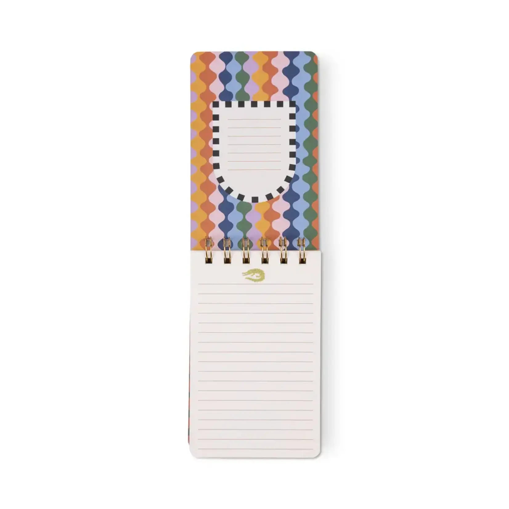 Designworks Ink A Dopo Wire Notepad - Crocodile