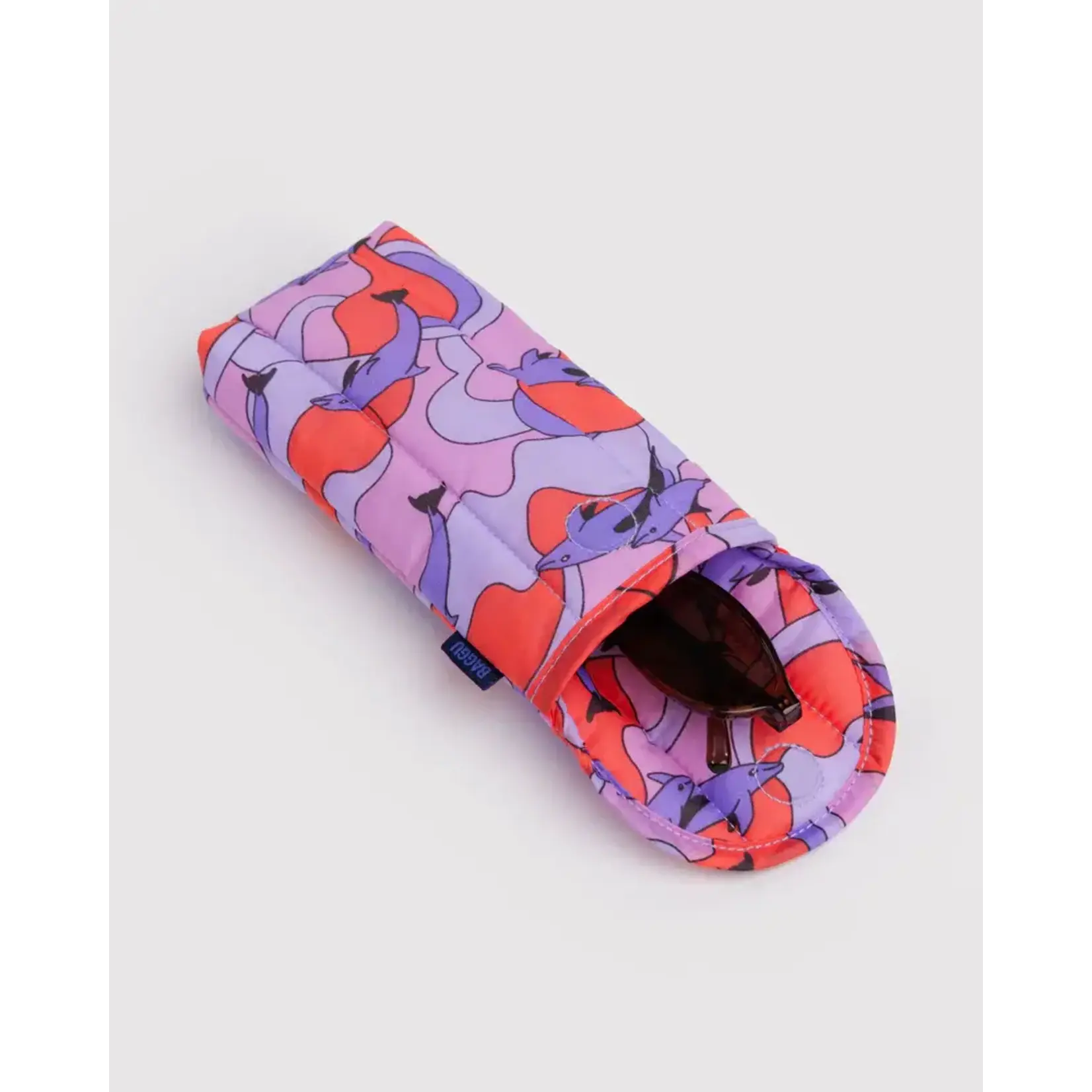 Baggu Puffy Glasses Sleeve - Dolphins