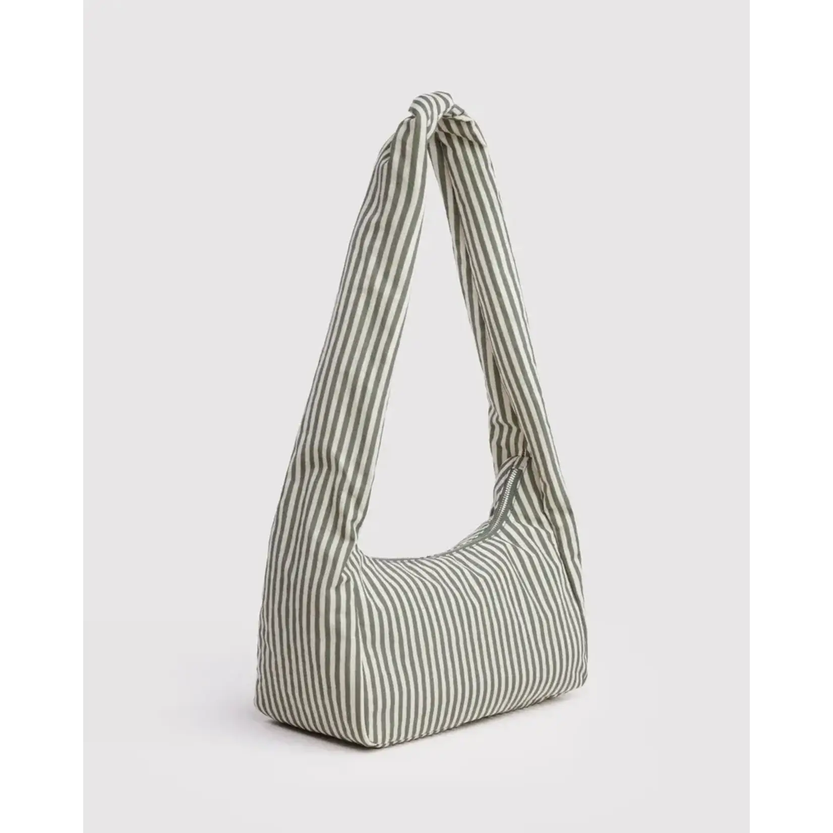 Baggu Nylon Meringue Bag - Sage Stripe