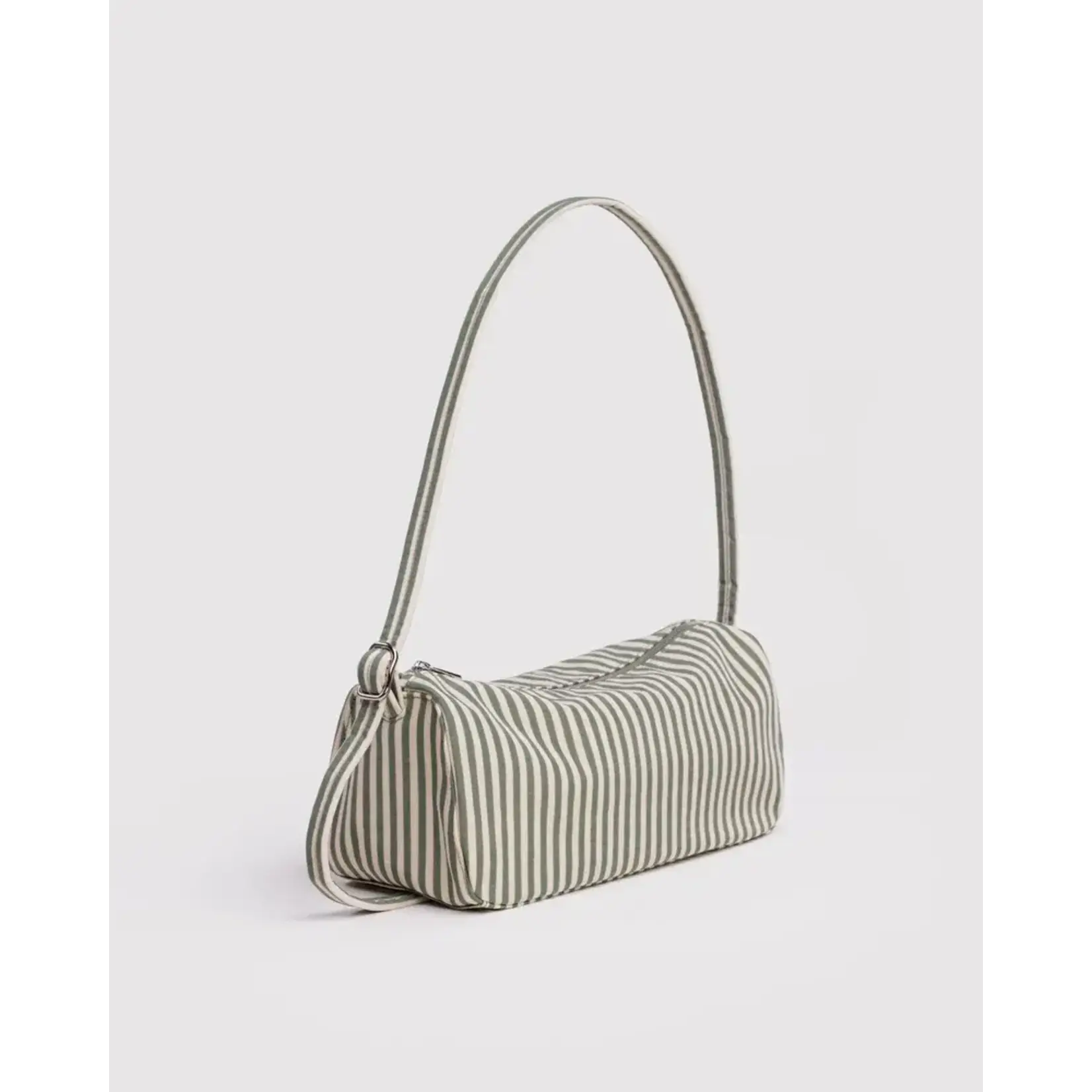 Baggu Nylon Loaf Bag - Sage Stripe