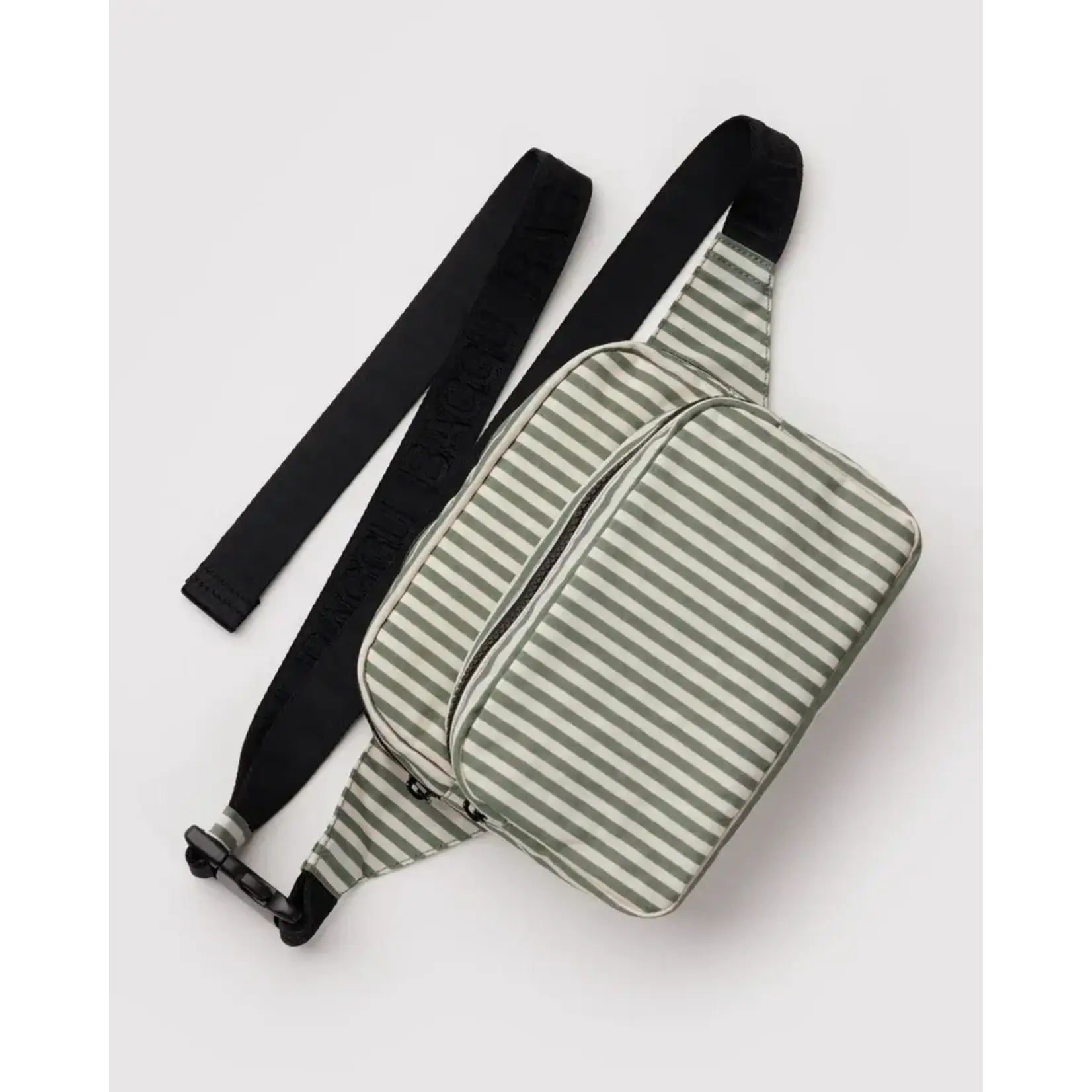 Baggu Fanny Pack - Sage Stripe