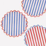 Meri Meri Nautical Striped Dinner Plates