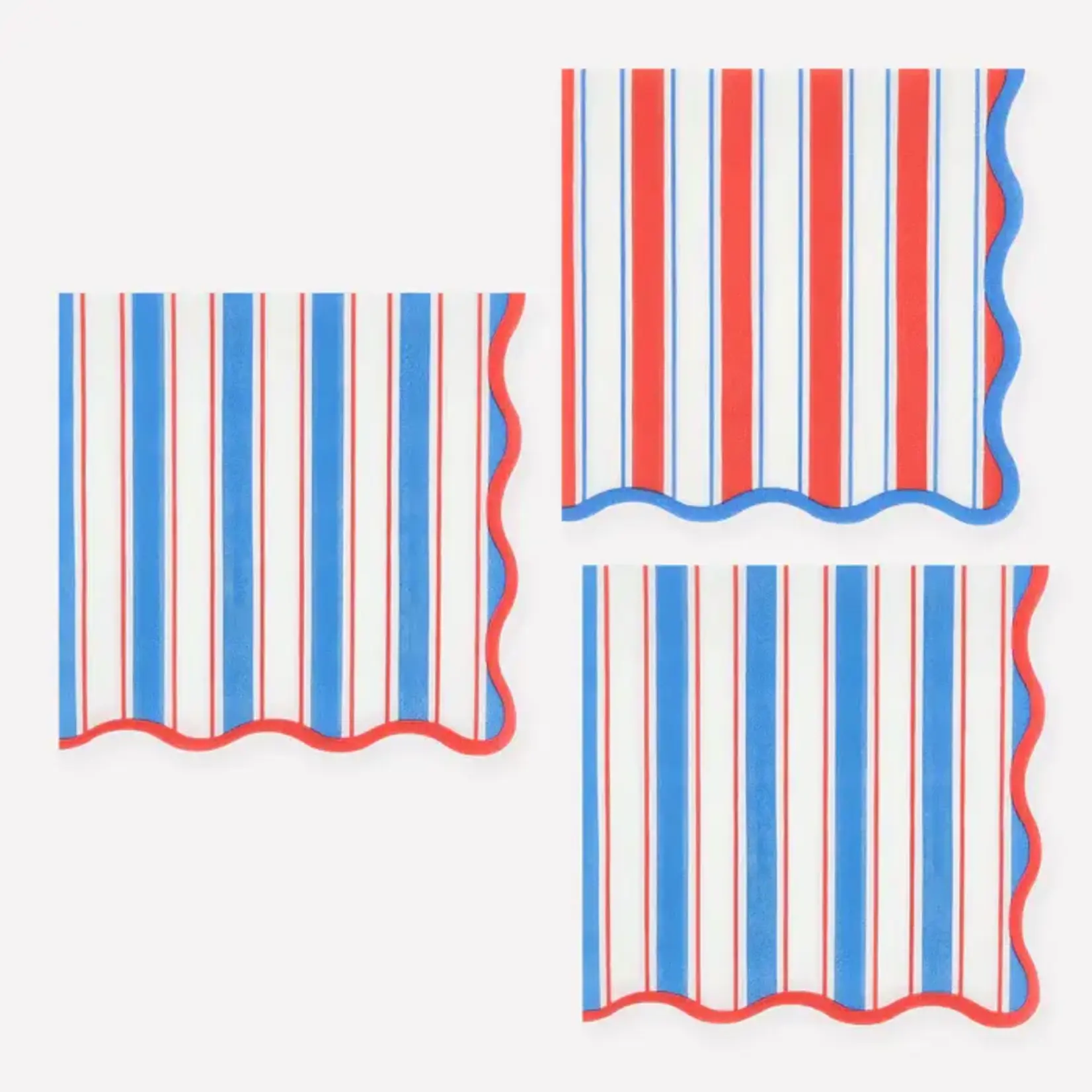 Meri Meri Nautical Striped Small Napkins