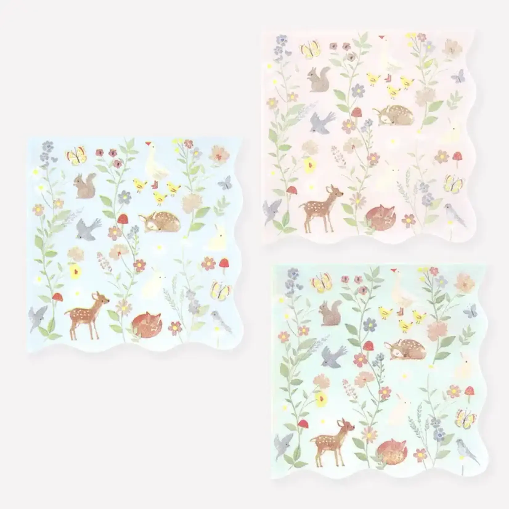 Meri Meri Little Animals Small Napkins