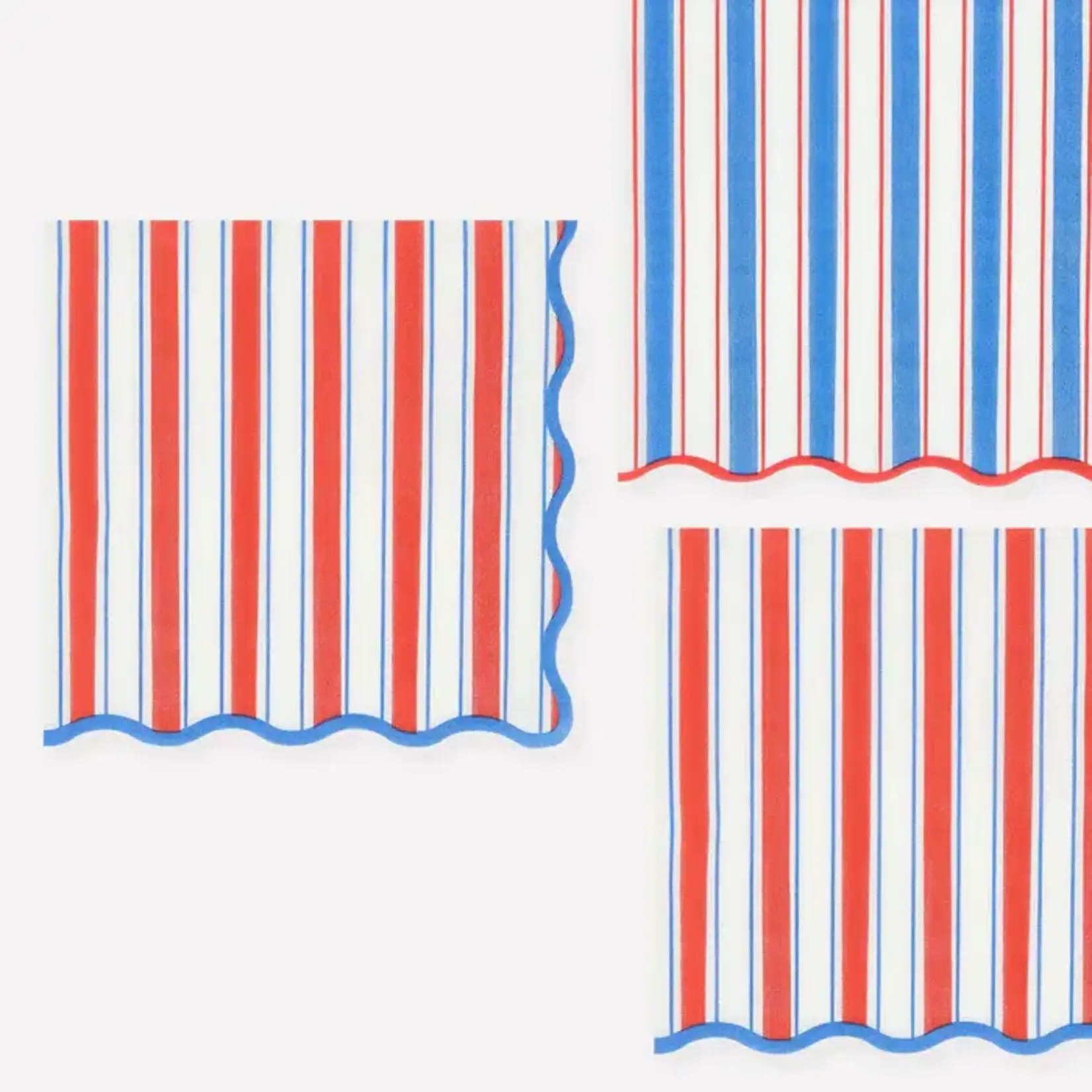 Meri Meri Nautical Striped Large Napkins