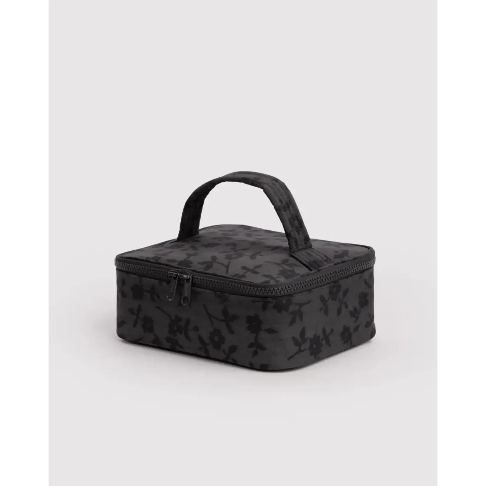 Baggu Small Cosmetic Case - Charcoal Ditsy Floral