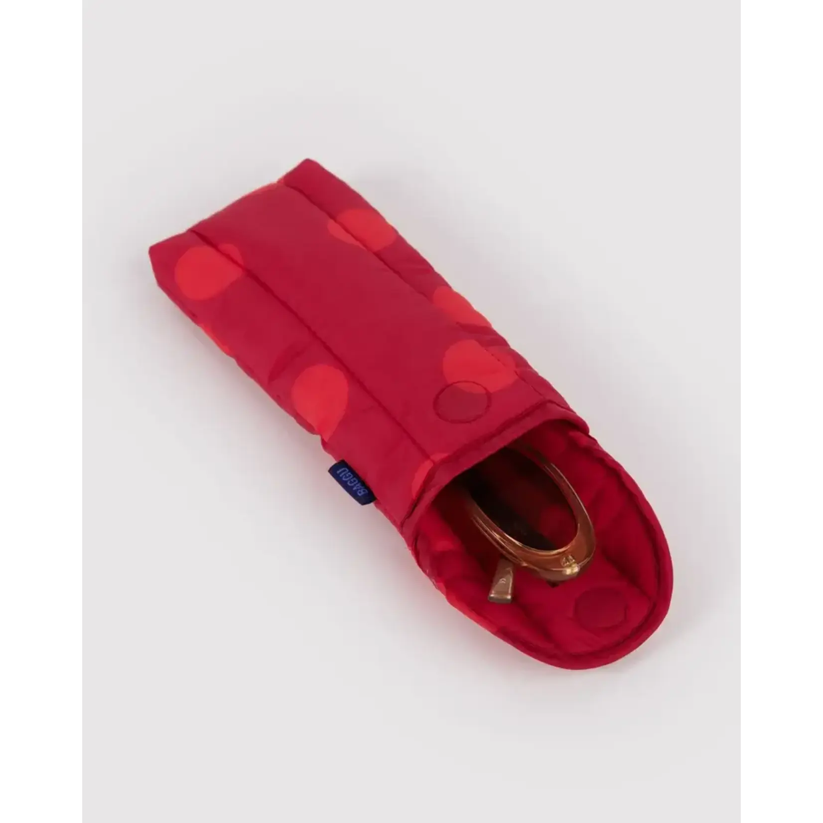 Baggu Puffy Glasses Sleeve - Red Polka Dot