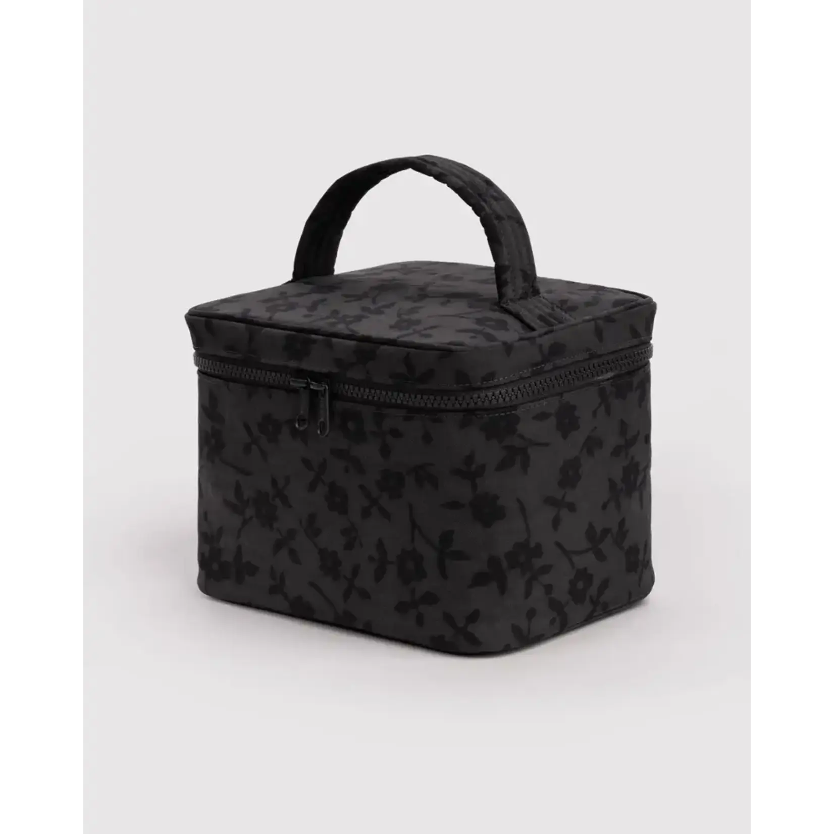 Baggu Large Cosmetic Case - Charcoal Ditsy Floral