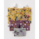 Baggu Flat Pouch Set - Wildwood Mix