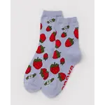 Baggu Crew Sock - Strawberry Blossom