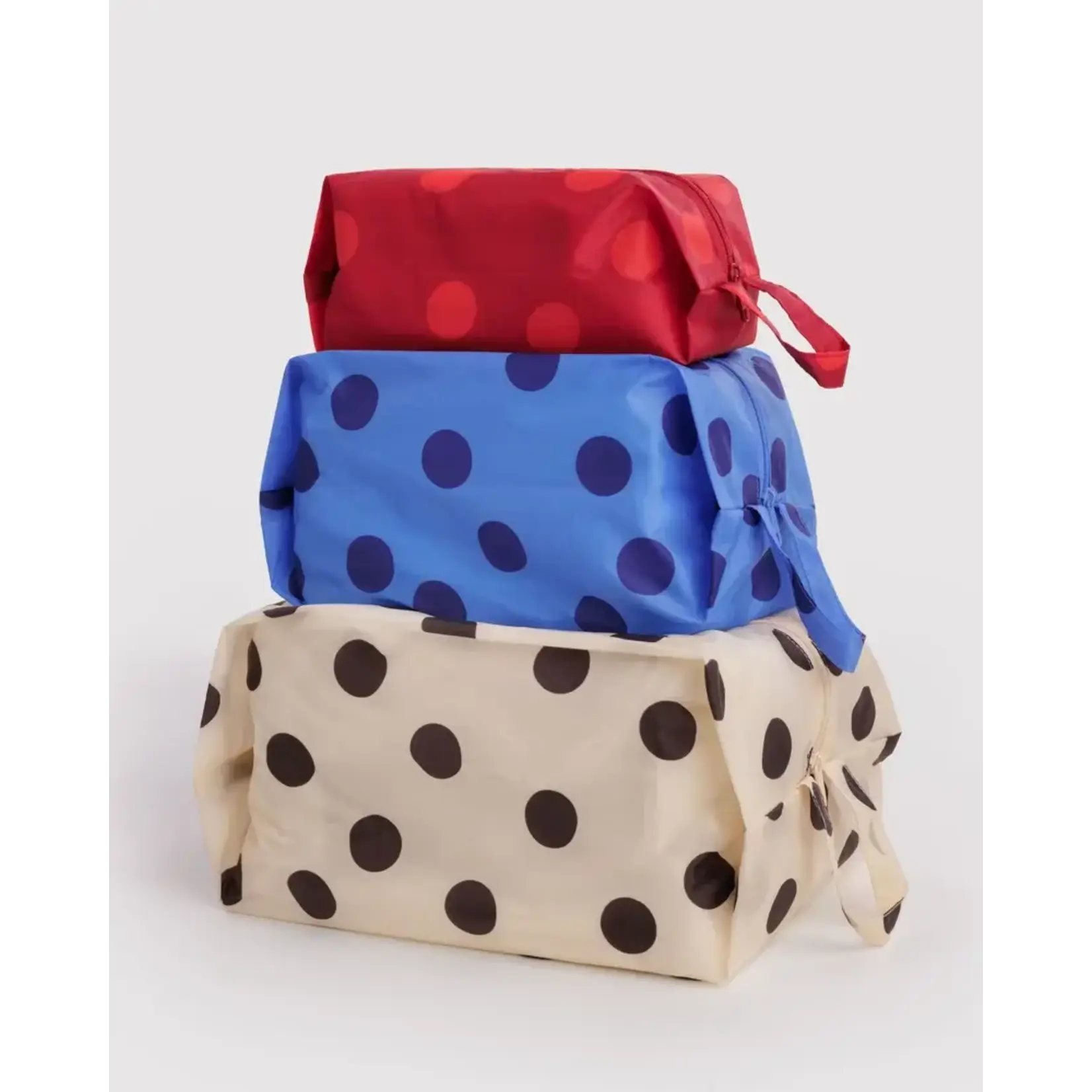 Baggu 3D Zip Set - Polka Dot Mix