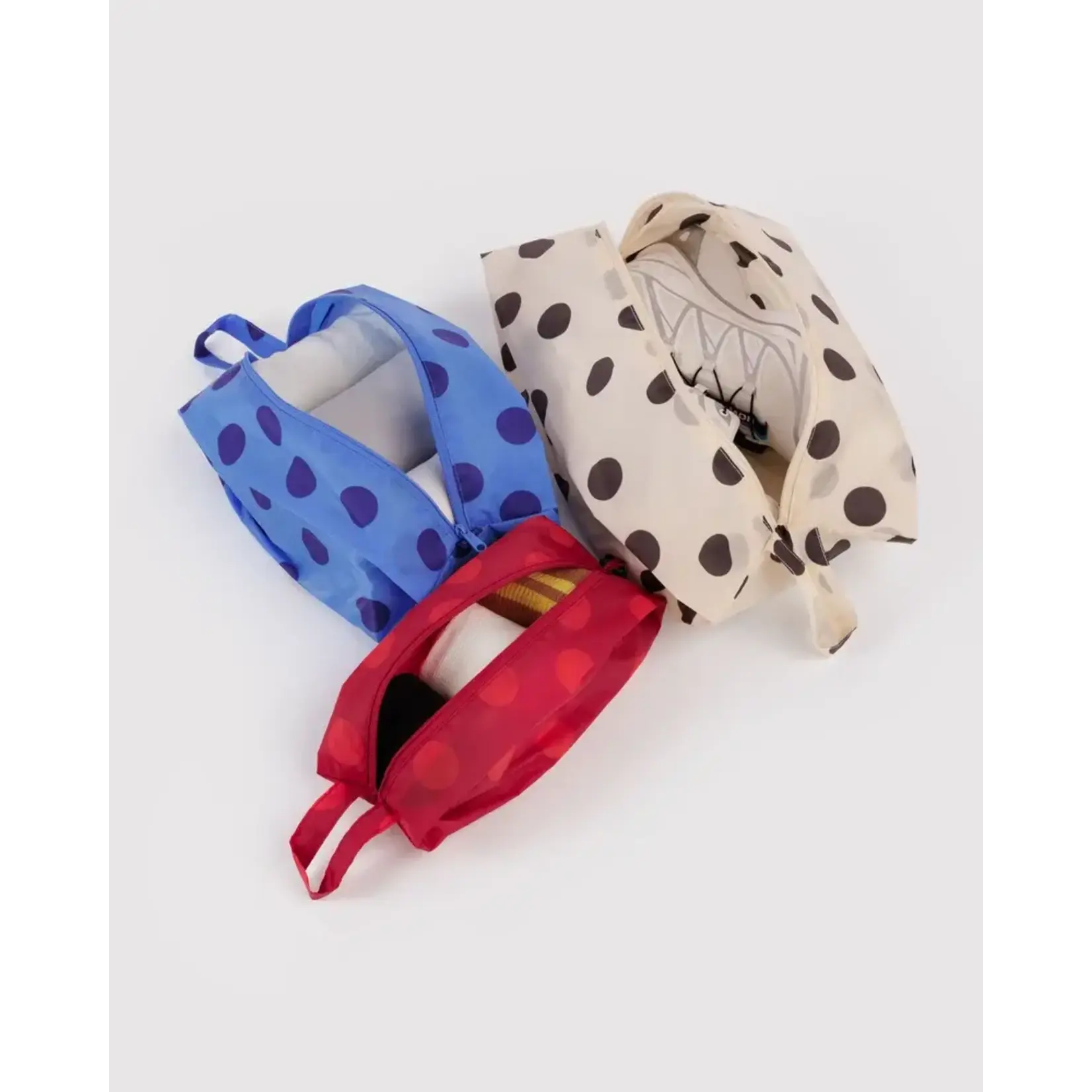 Baggu 3D Zip Set - Polka Dot Mix