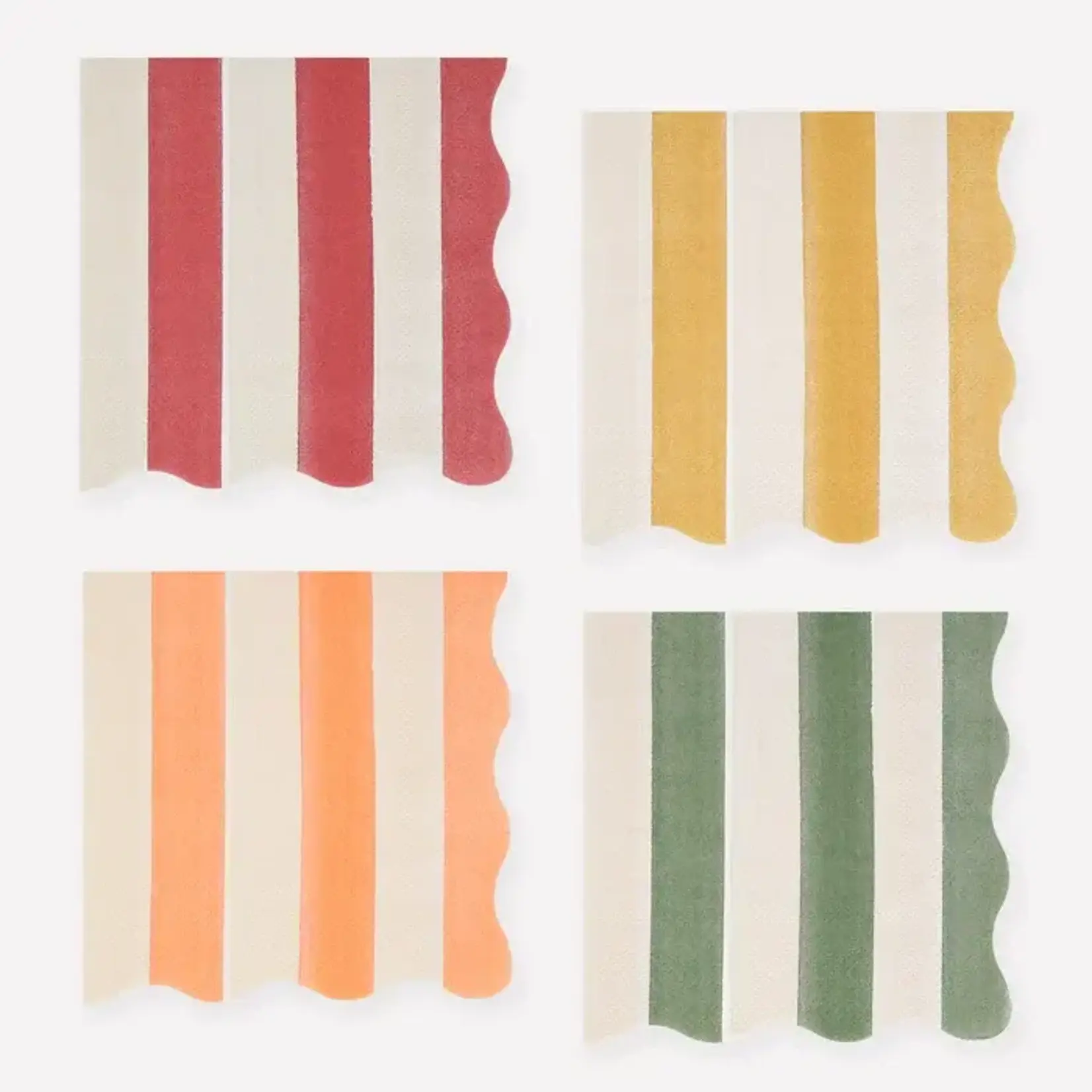 Meri Meri Fall Stripe Small Napkins