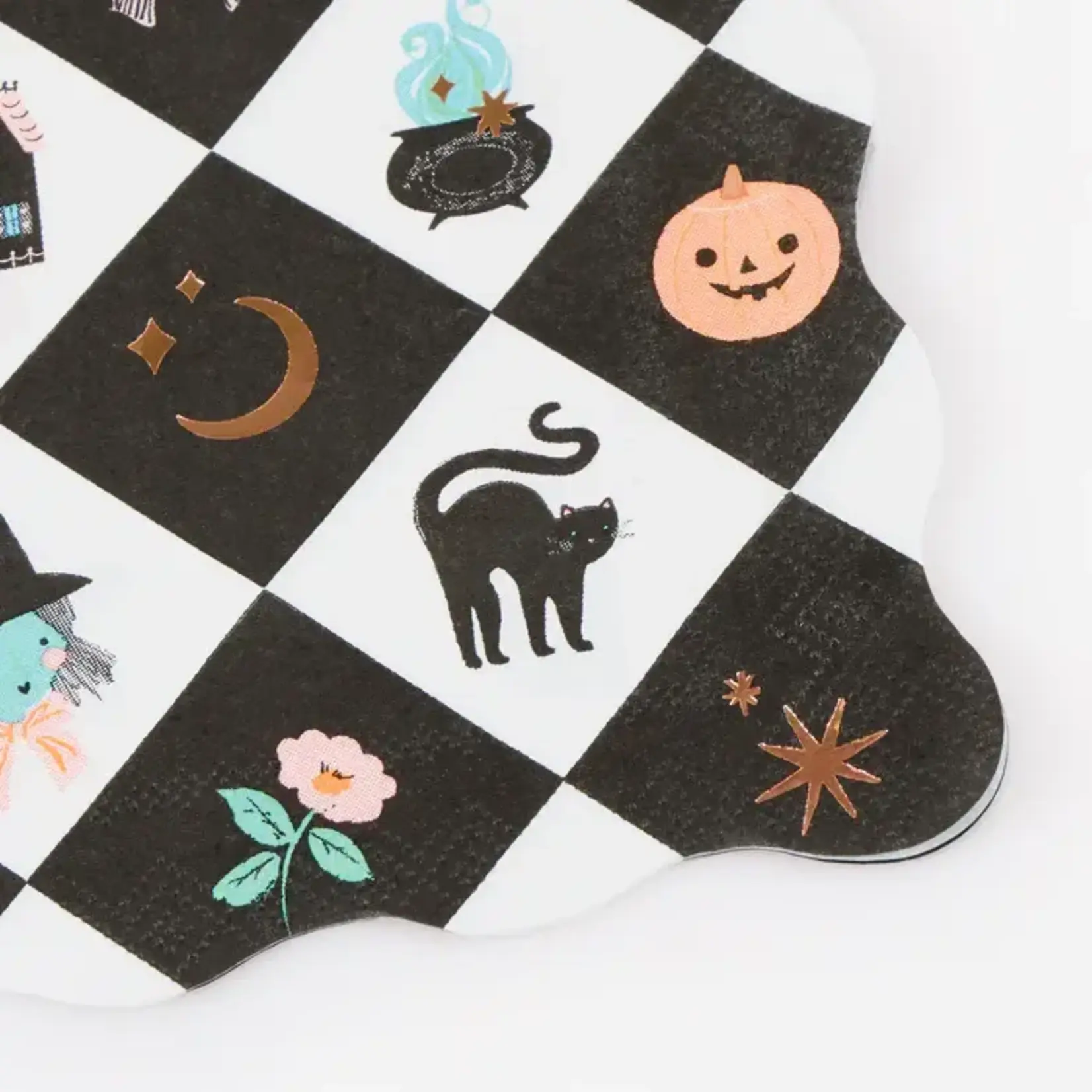 Meri Meri Patchwork Halloween Small Napkins