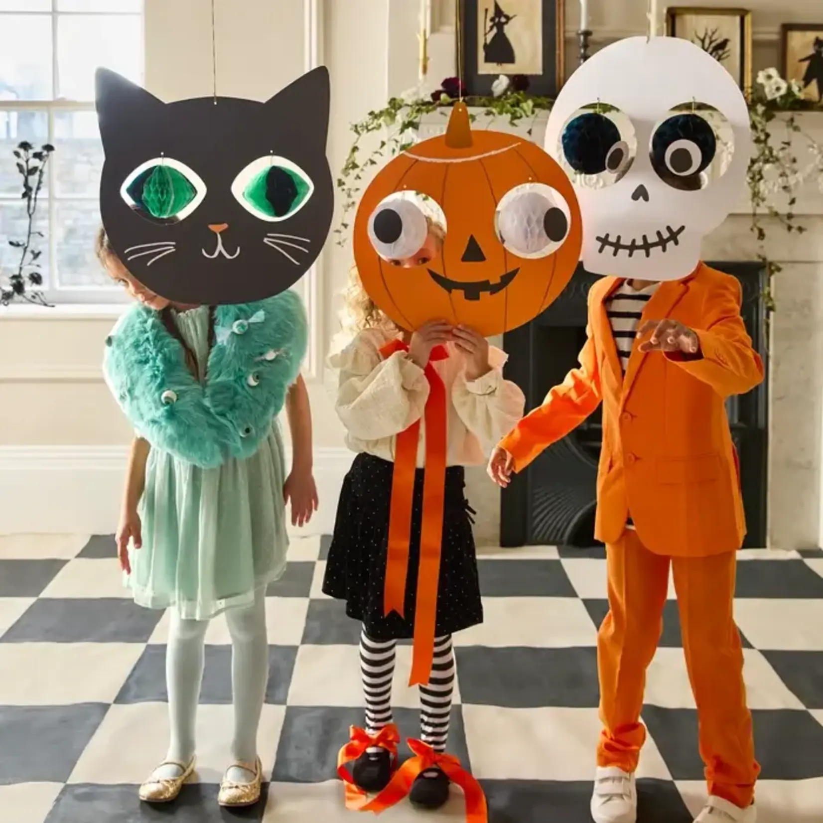 Meri Meri Halloween Heads Hanging Decorations