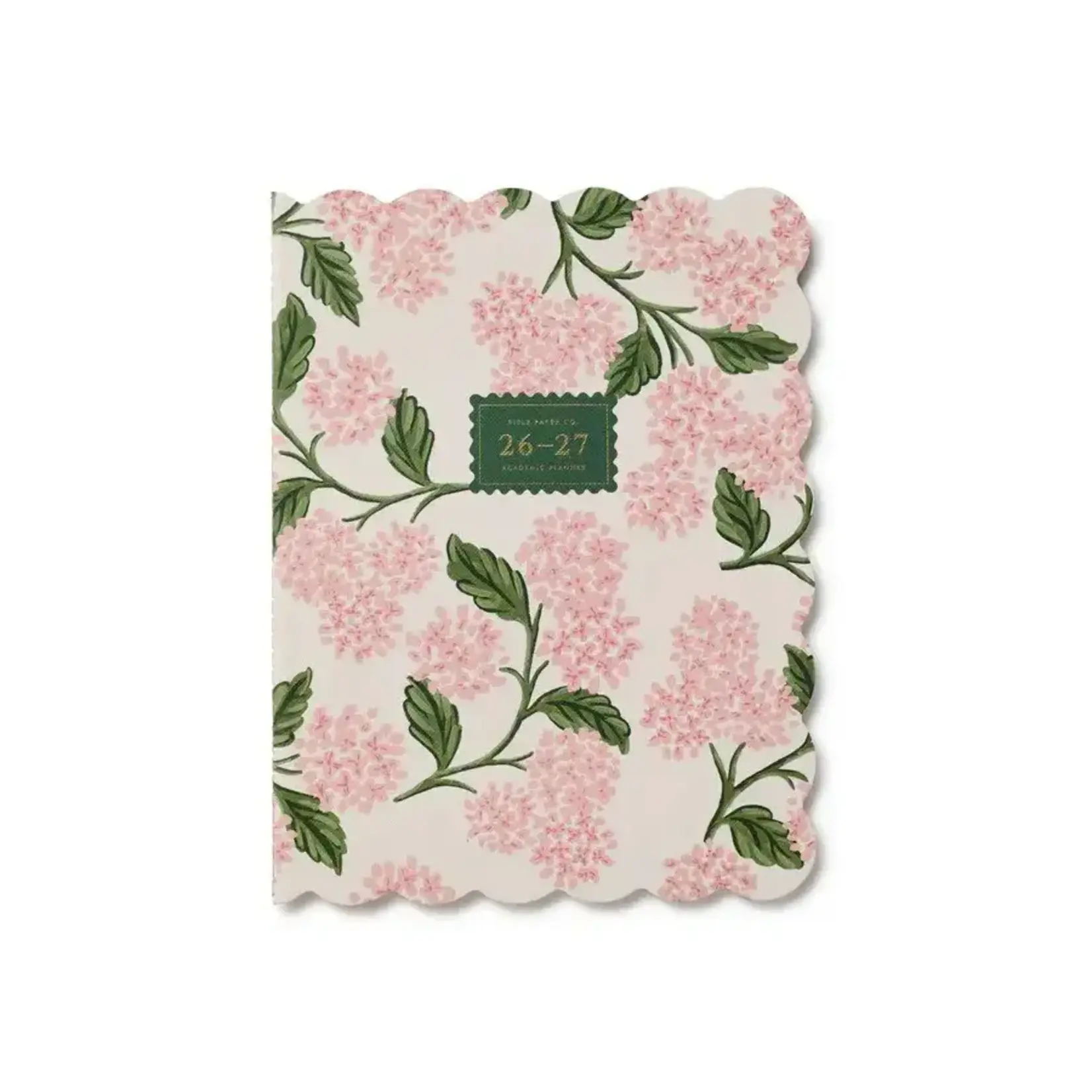 Rifle Paper Co. 2027 Pink Hydrangea 12-Month Academic Appointment Planner
