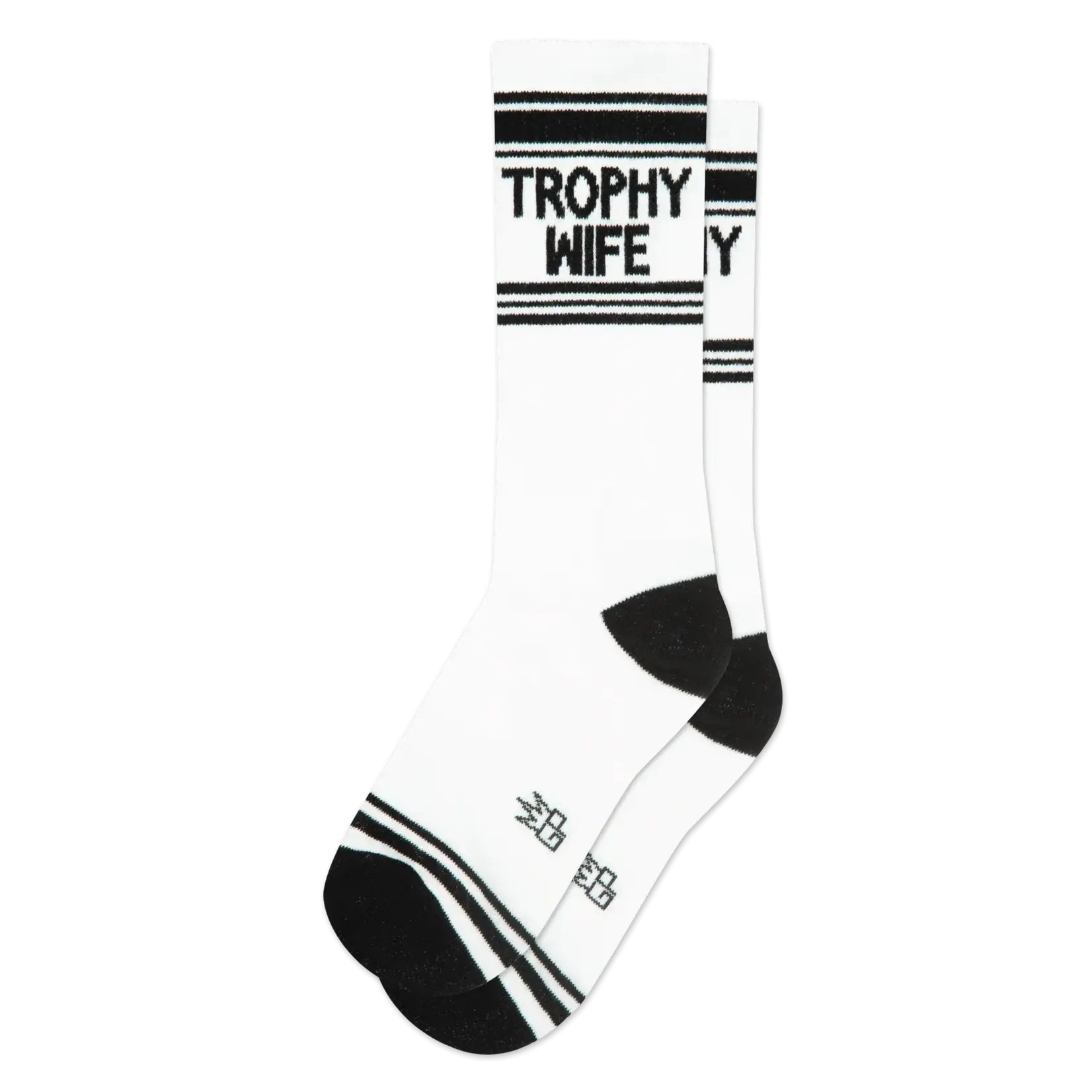 Gumball Poodle Trophy Wife Gym Crew Socks