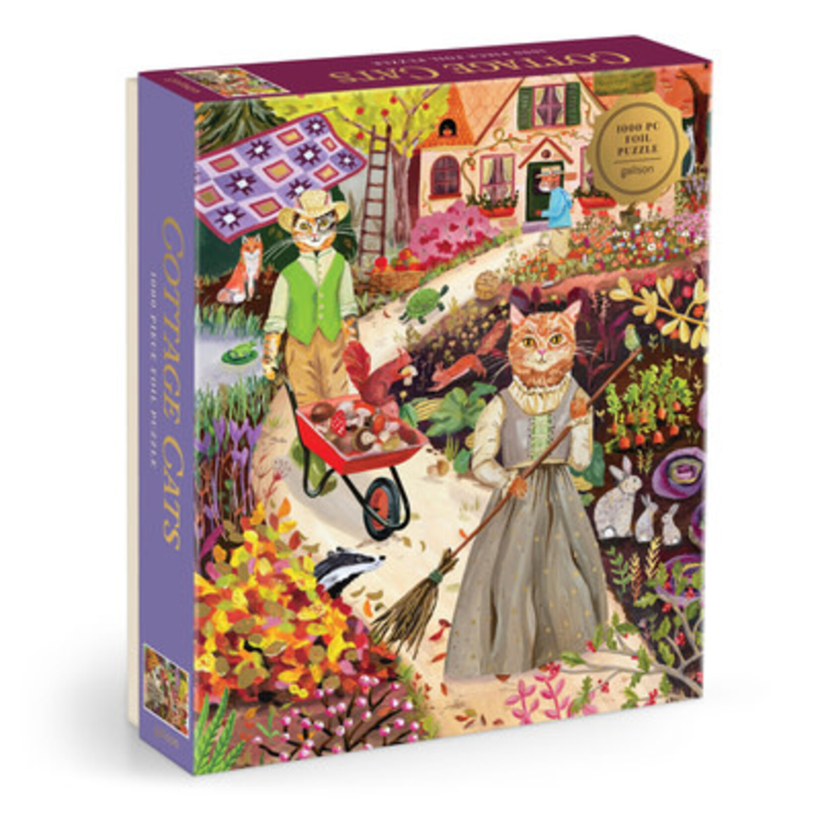Hachette Books Cottage Cats 1000 pc Puzzle