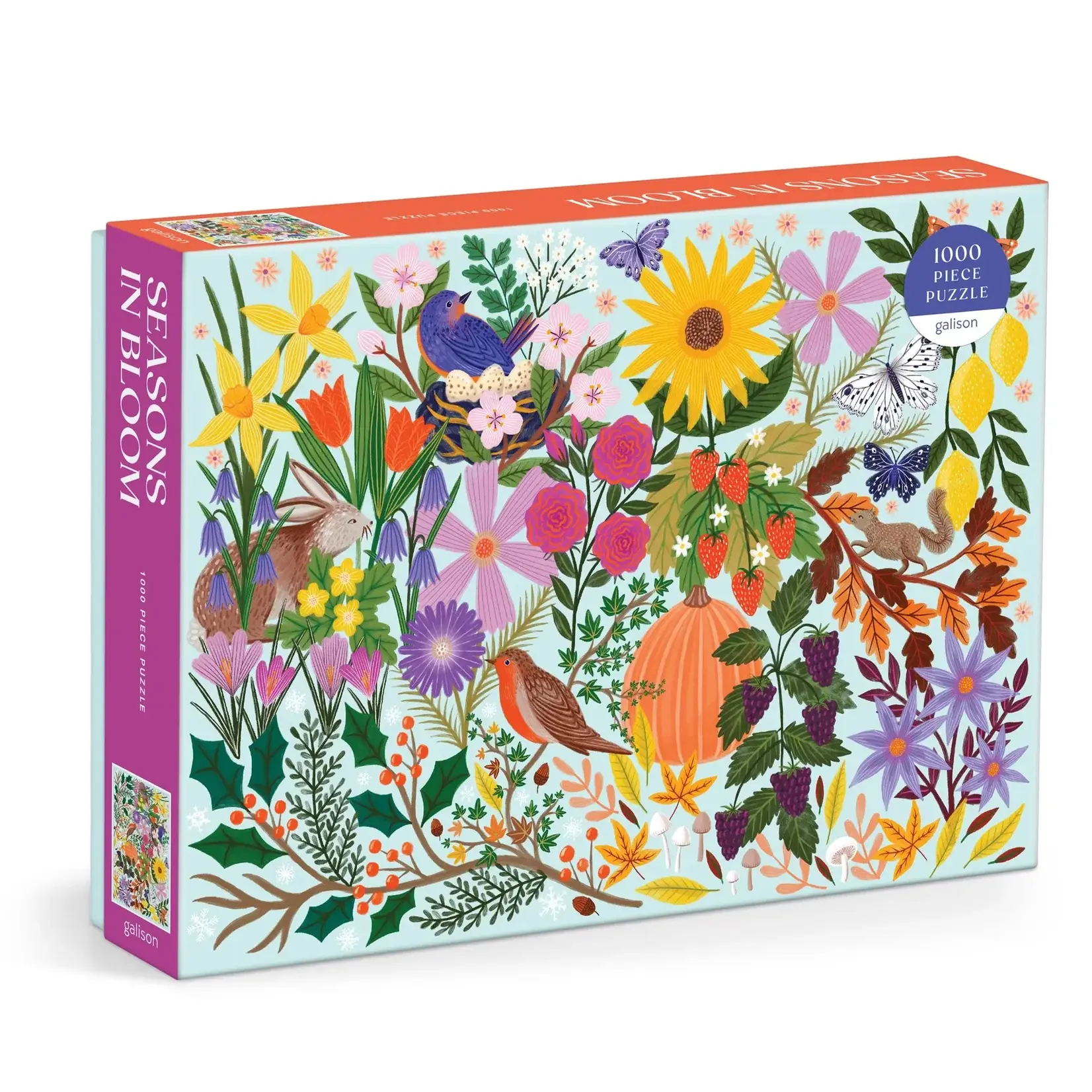 Hachette Books Seasons In Bloom 1000 pc Puzzle