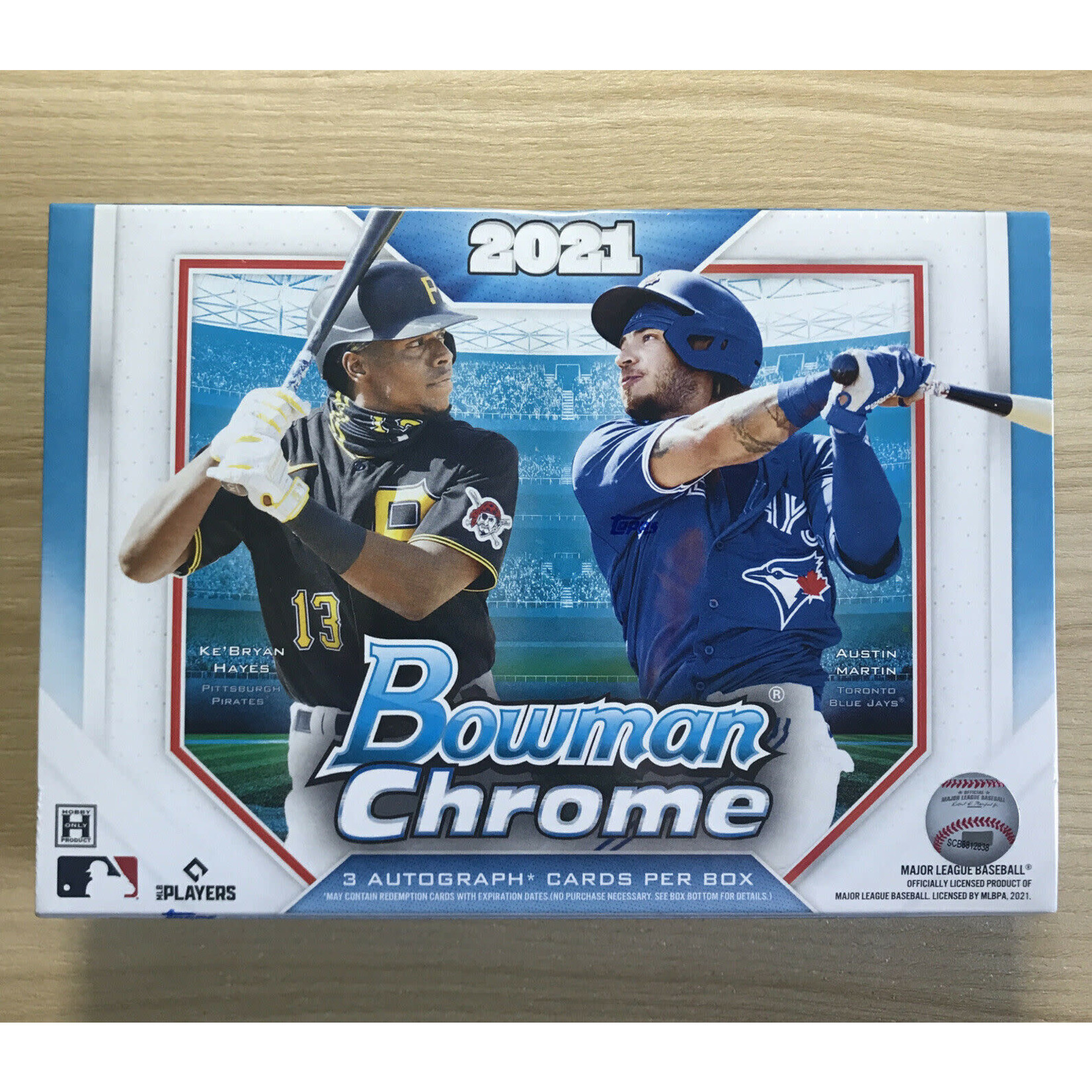 Topps 2021 Bowman Chrome Baseball Hobby HTA Choice