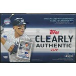 Topps 2020 TOPPS CLEARLY AUTHENTIC BASEBALL HOBBY