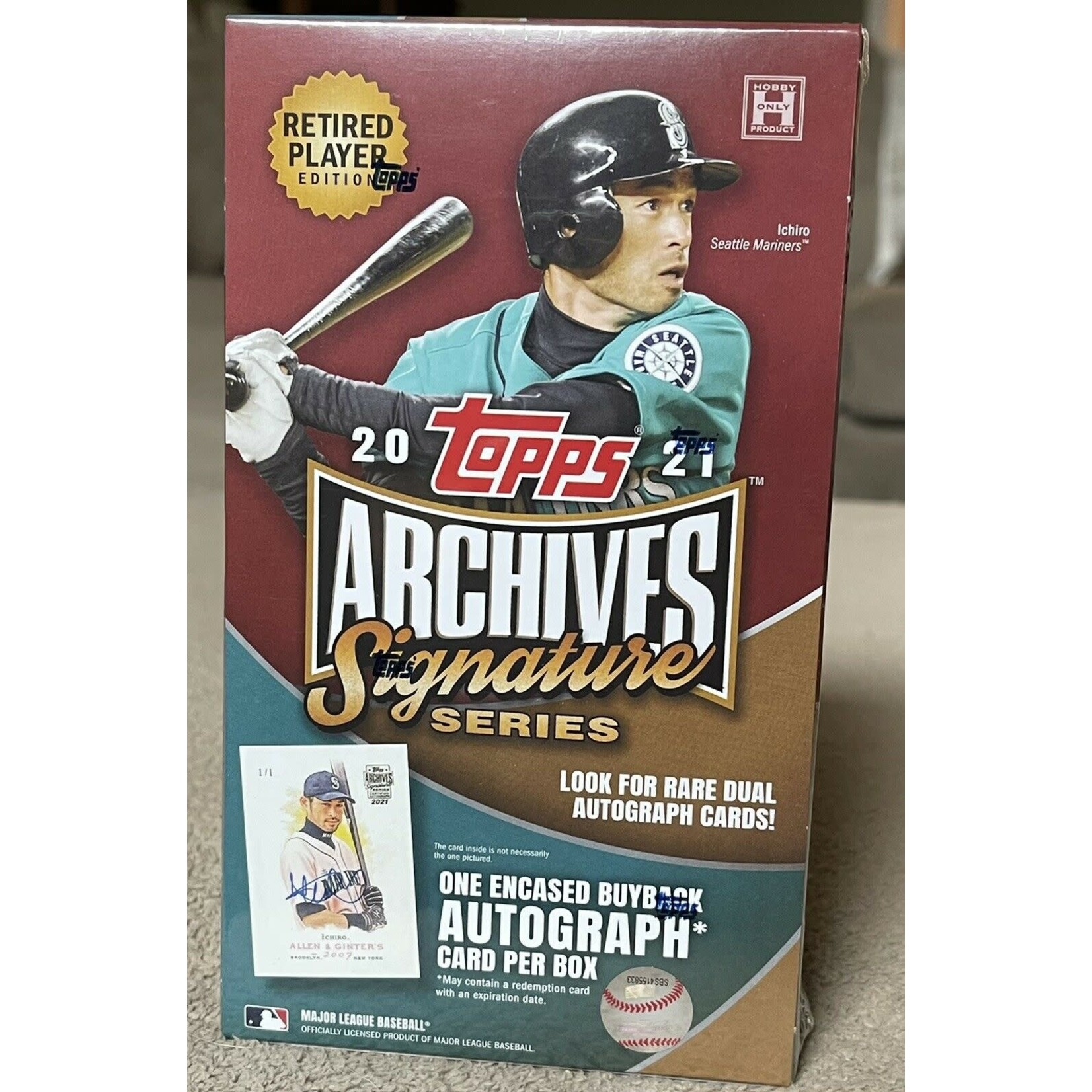 2021 Topps Archives Signature Series Baseball Retired Edition