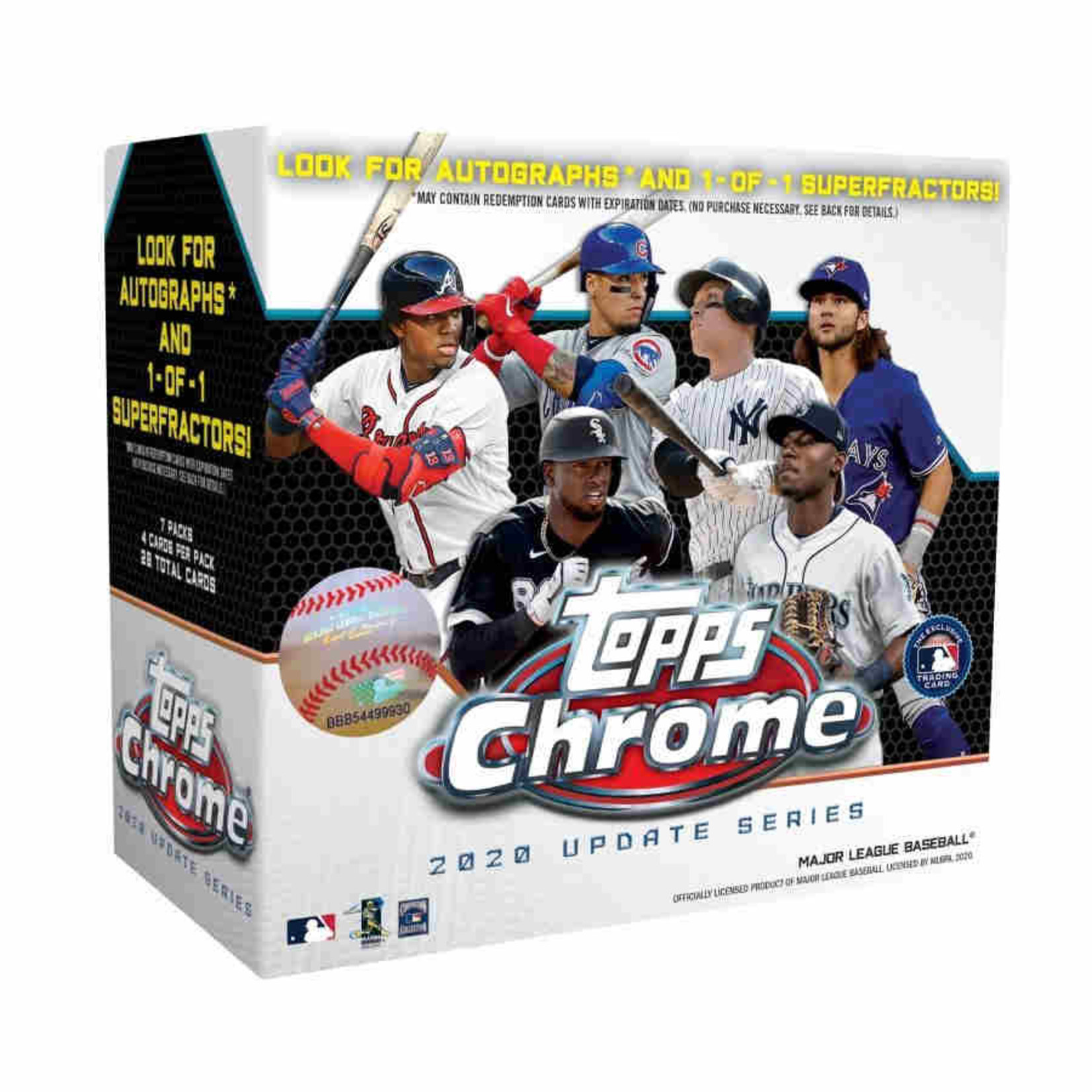 Topps 2020 Topps Chrome Baseball Update Series Hobby