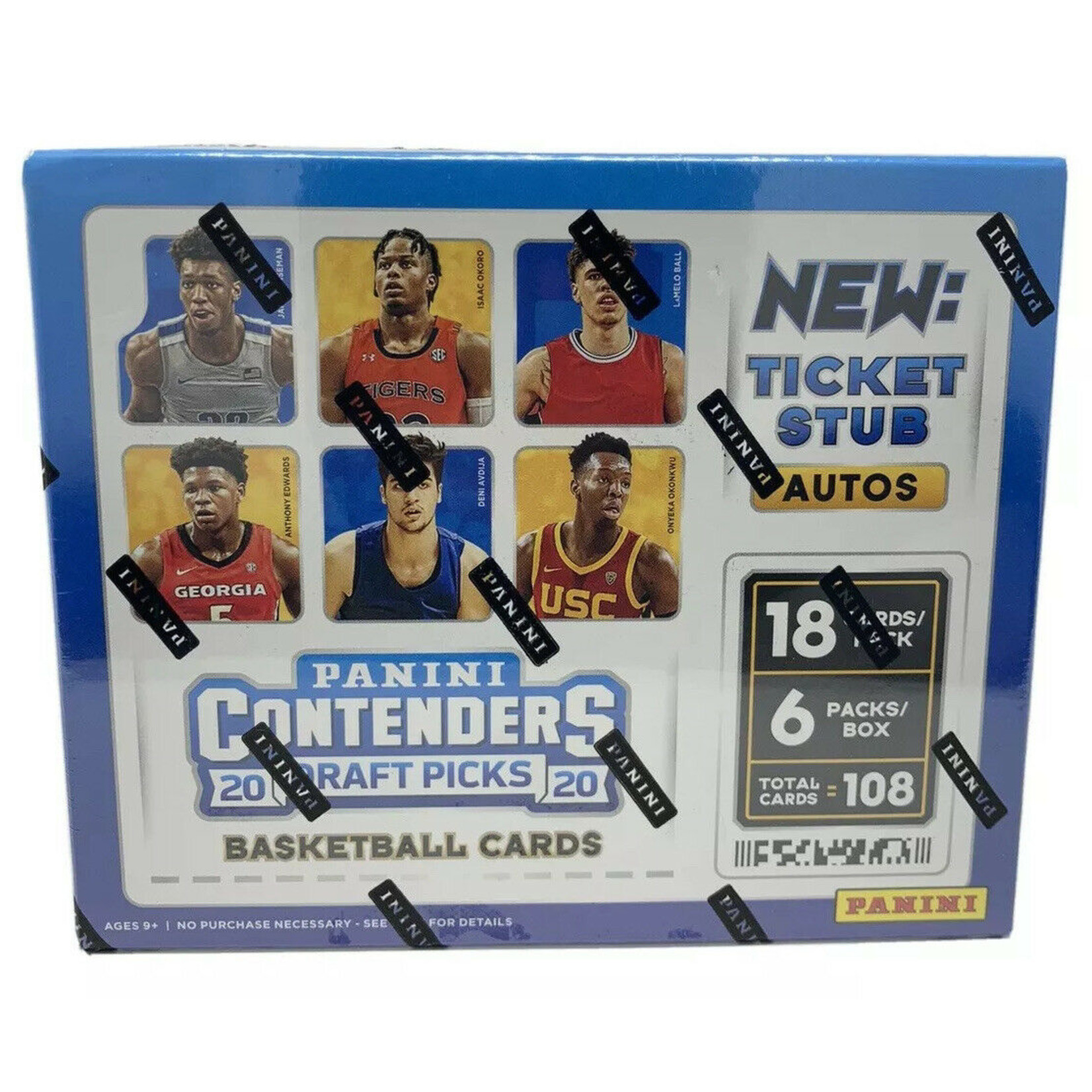 2020 Panini Contenders Draft Picks Basketball Value Pack