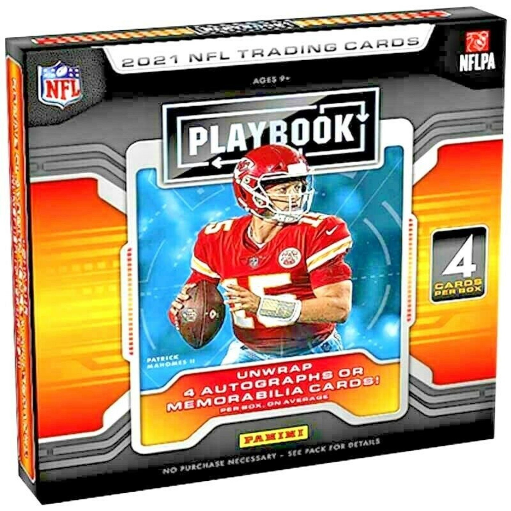 2021 Panini Playbook NFL Football Hobby Box