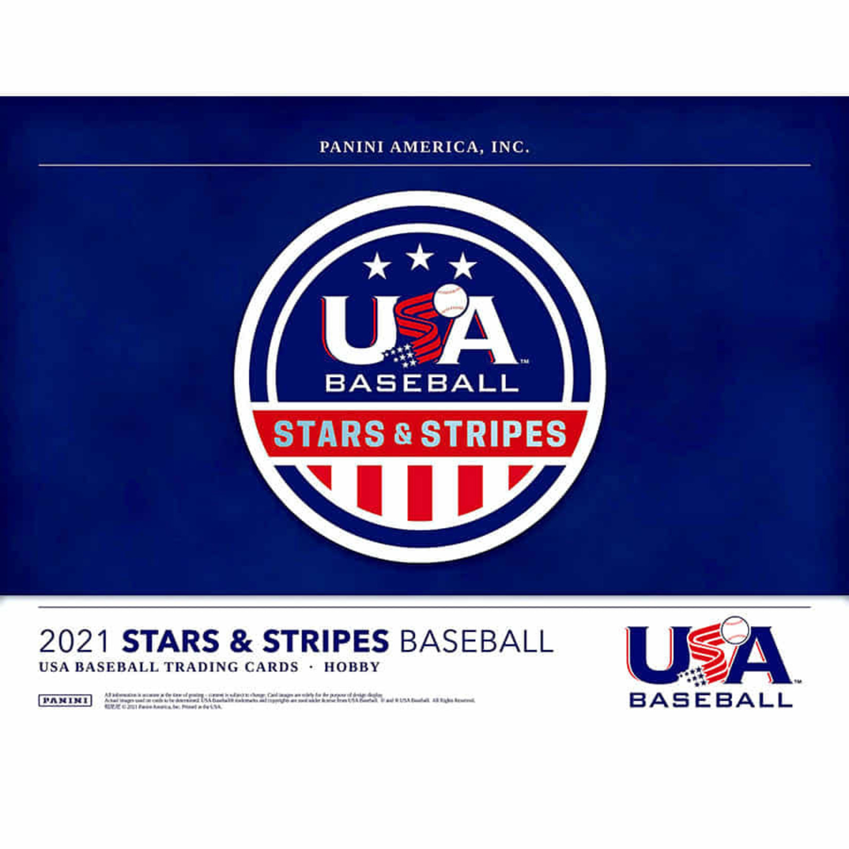 Panini 2021 Panini USA Stars and Stripes Baseball Hobby