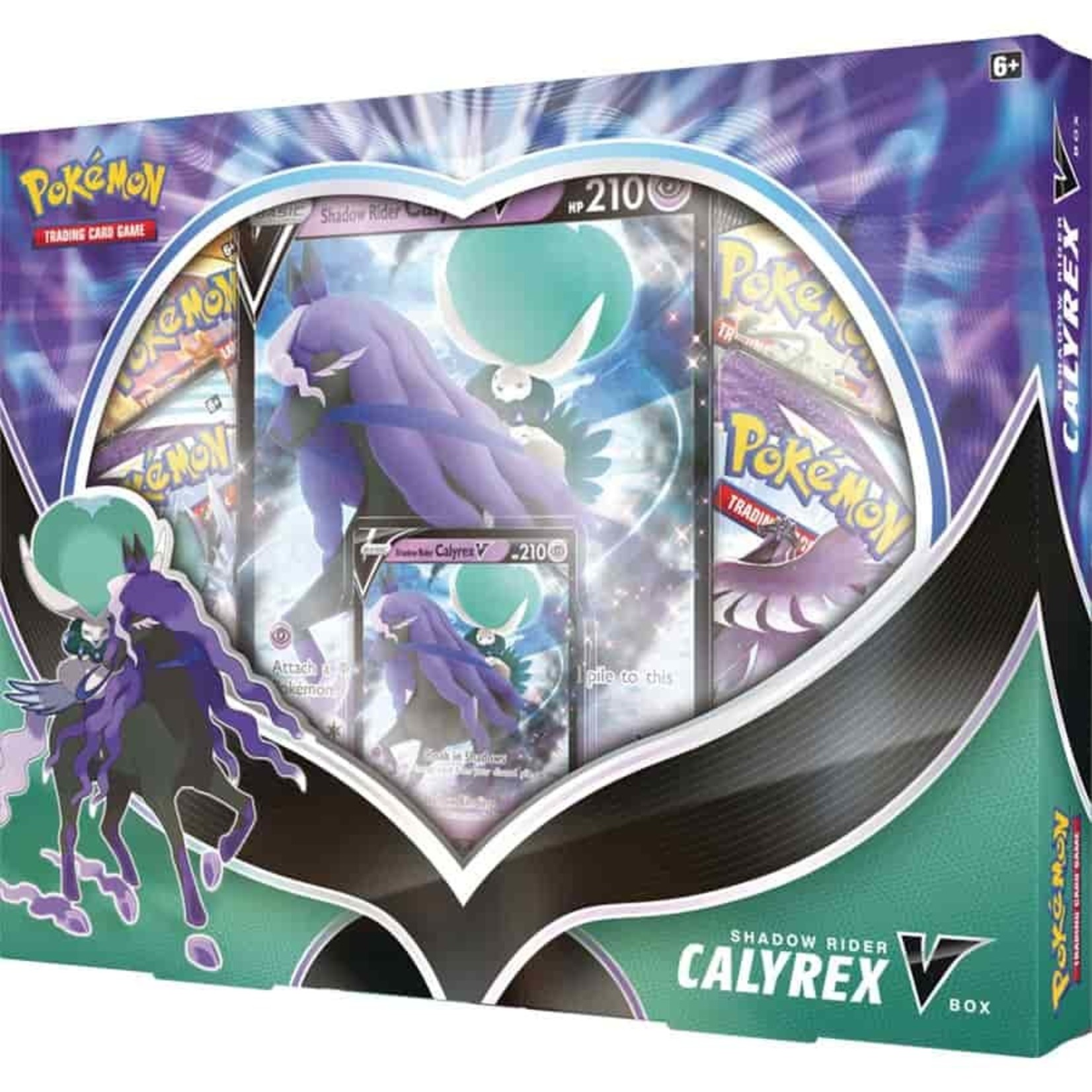  Pokemon Cards: Shadow Rider Calyrex VMAX League Battle