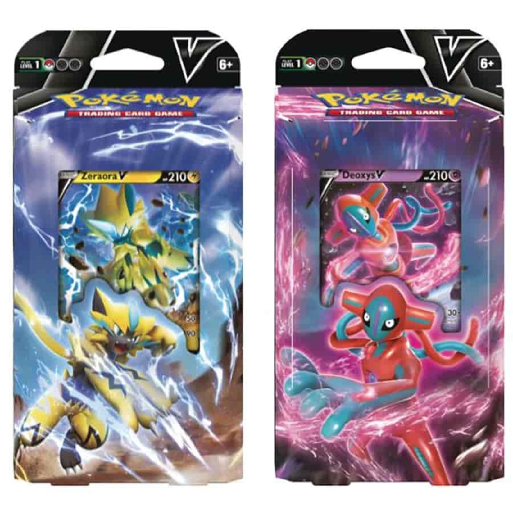 Pokemon Trading Card Game: Deoxys V or Zeraora V Battle Deck