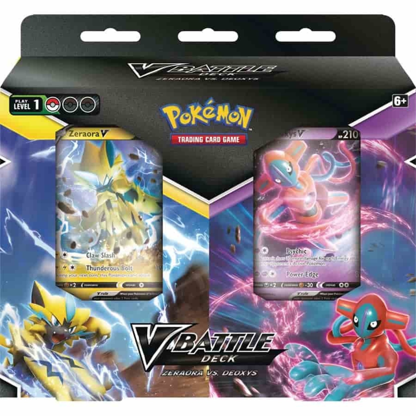 PRE ORDER - POKEMON TCG: V BATTLE DECK BUNDLE: ZERAORA VS DEOXYS - MVP  Sport Break