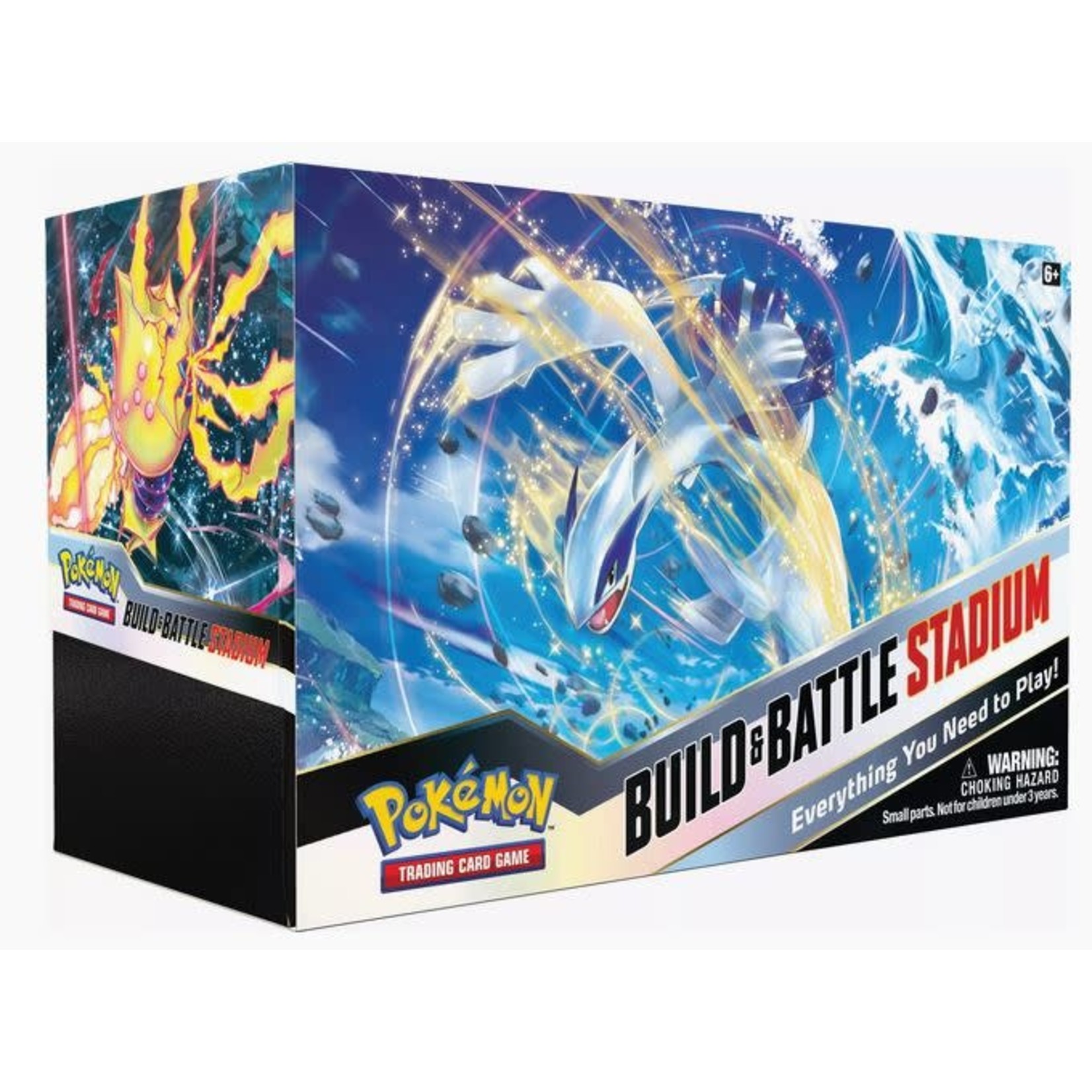 PRE ORDER POKEMON TCG: SWORD AND SHIELD SILVER TEMPEST BUILD AND BATTLE  STADIUM - MVP Sport Break