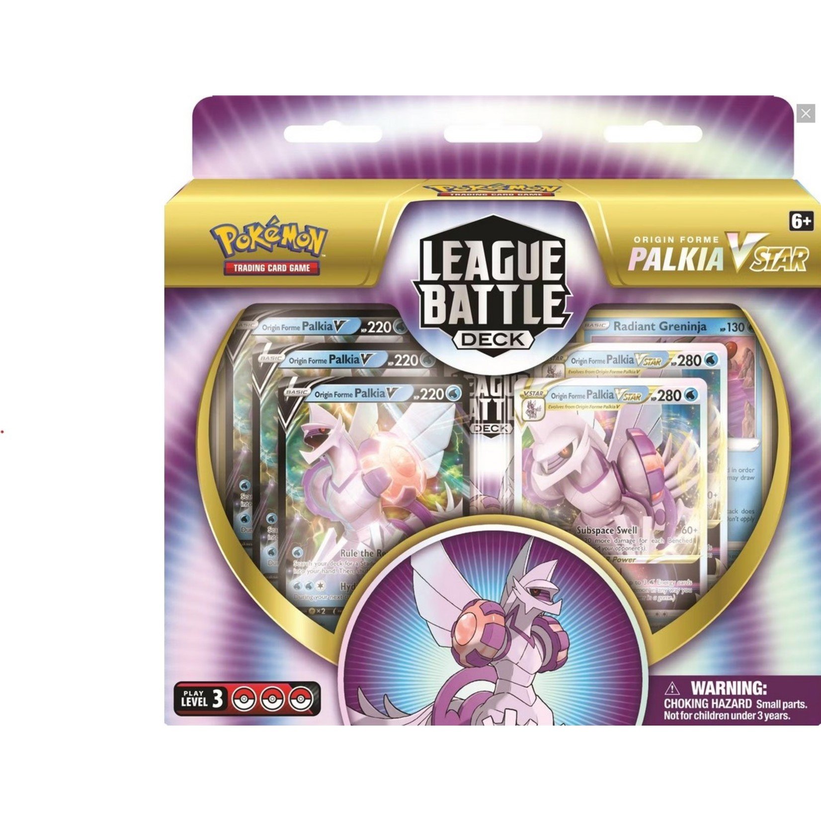 Next League Battle Deck to Feature Origin Forme Palkia VSTAR