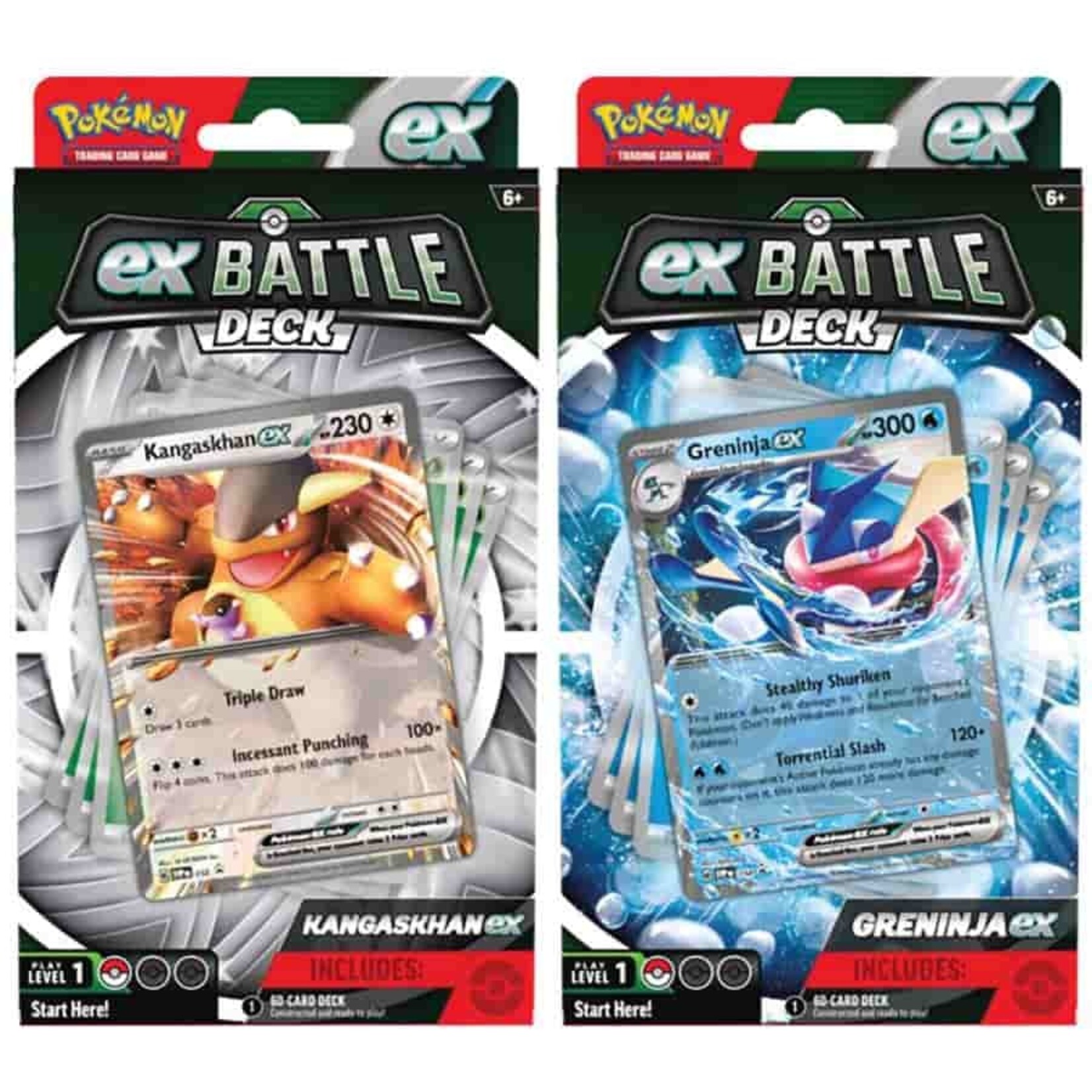 Pokémon TCG: Kangaskhan ex & Greninja ex - ex Battle Decks (Set of 2)